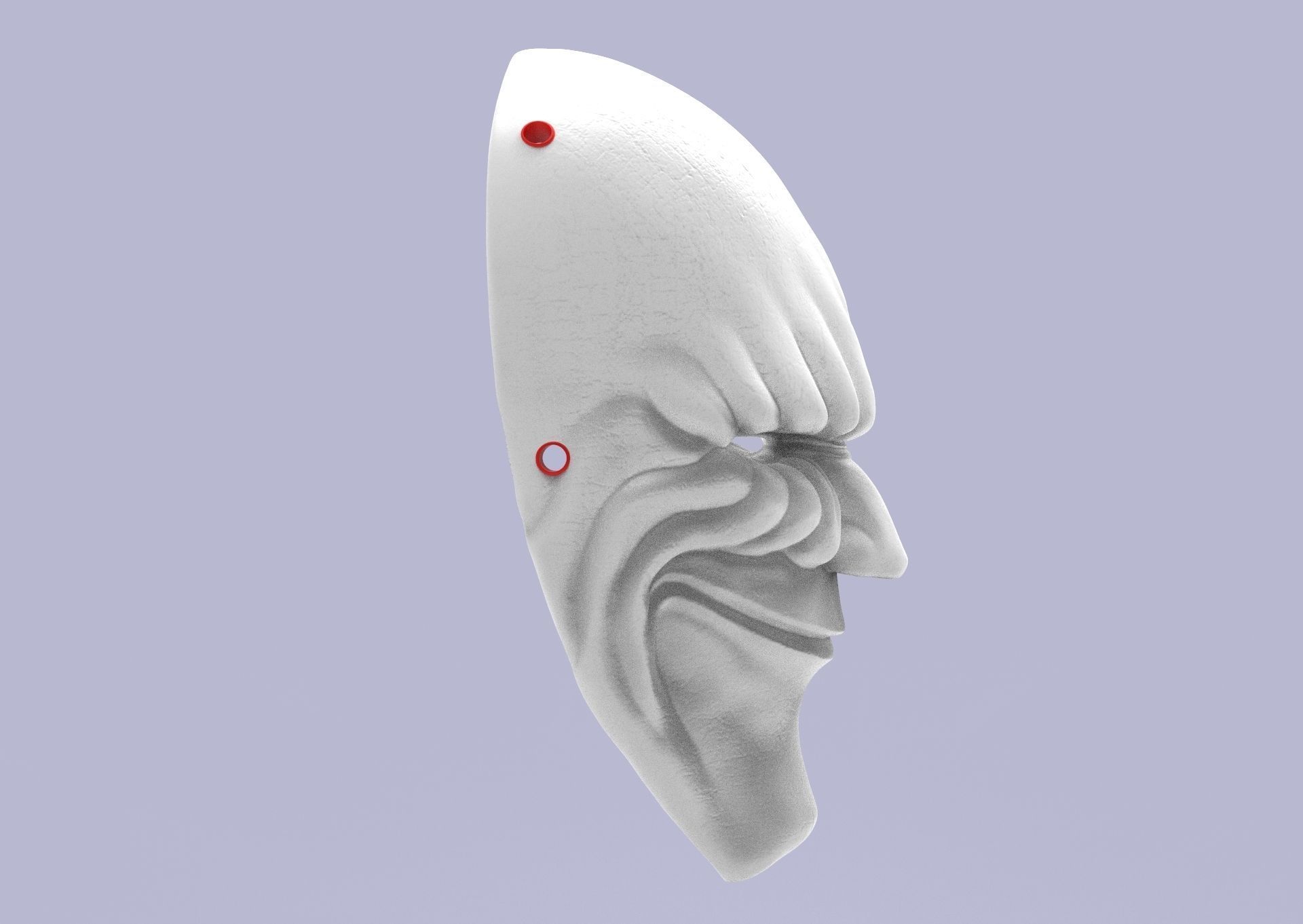 Mask Dallas Payday 3D print model_11