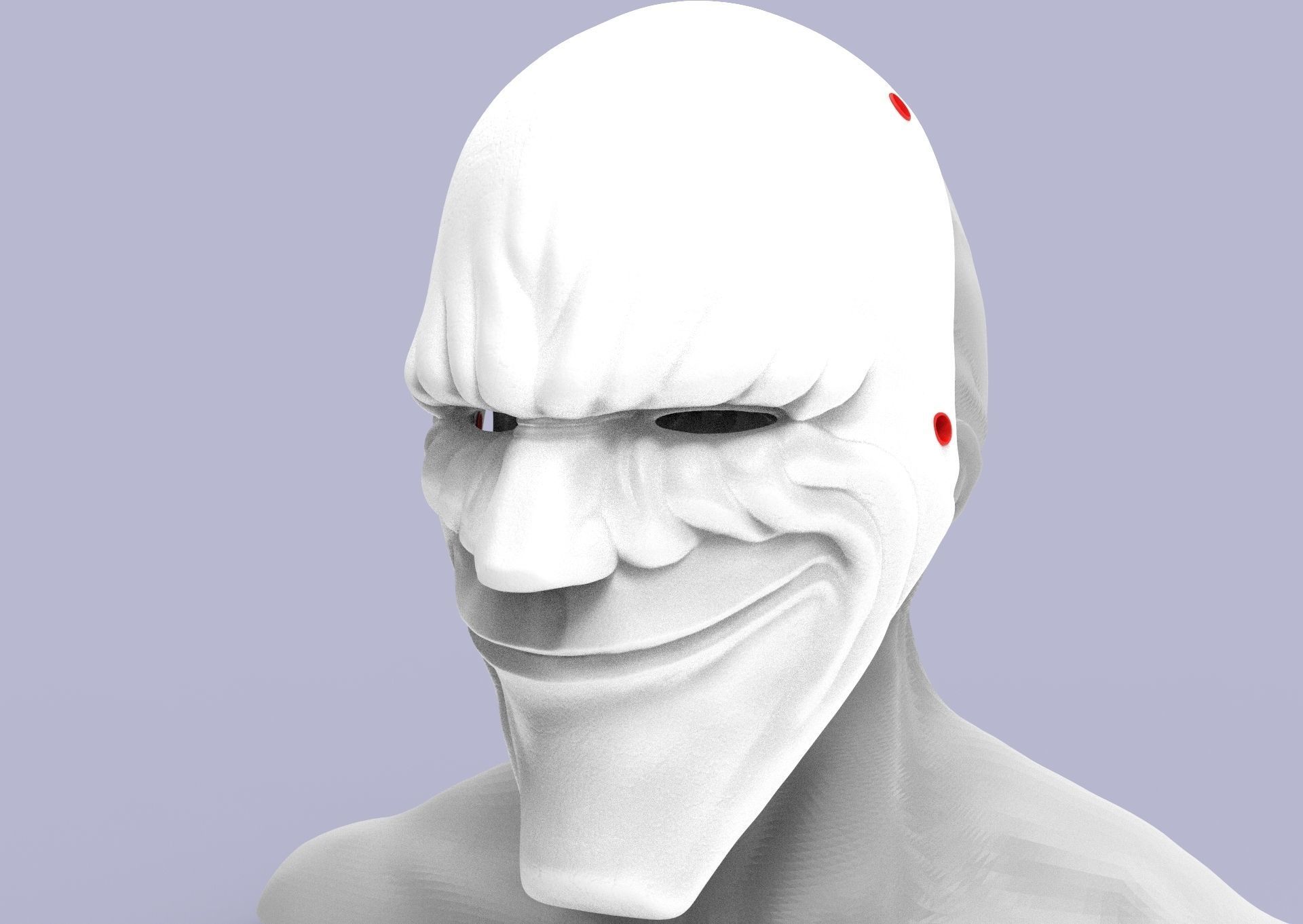 Mask Dallas Payday 3D print model_18