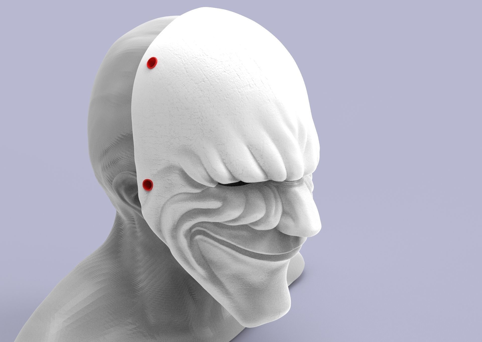 Mask Dallas Payday 3D print model_24