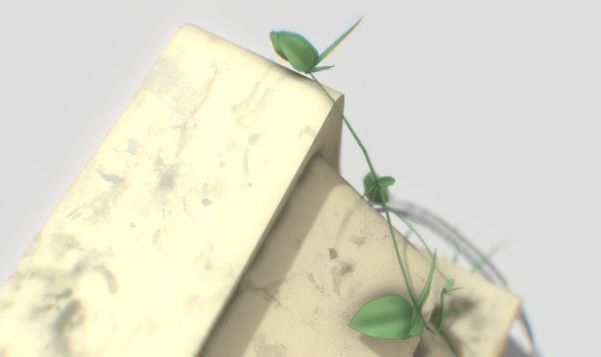 Detailed Old PC Low-poly 3D model_11