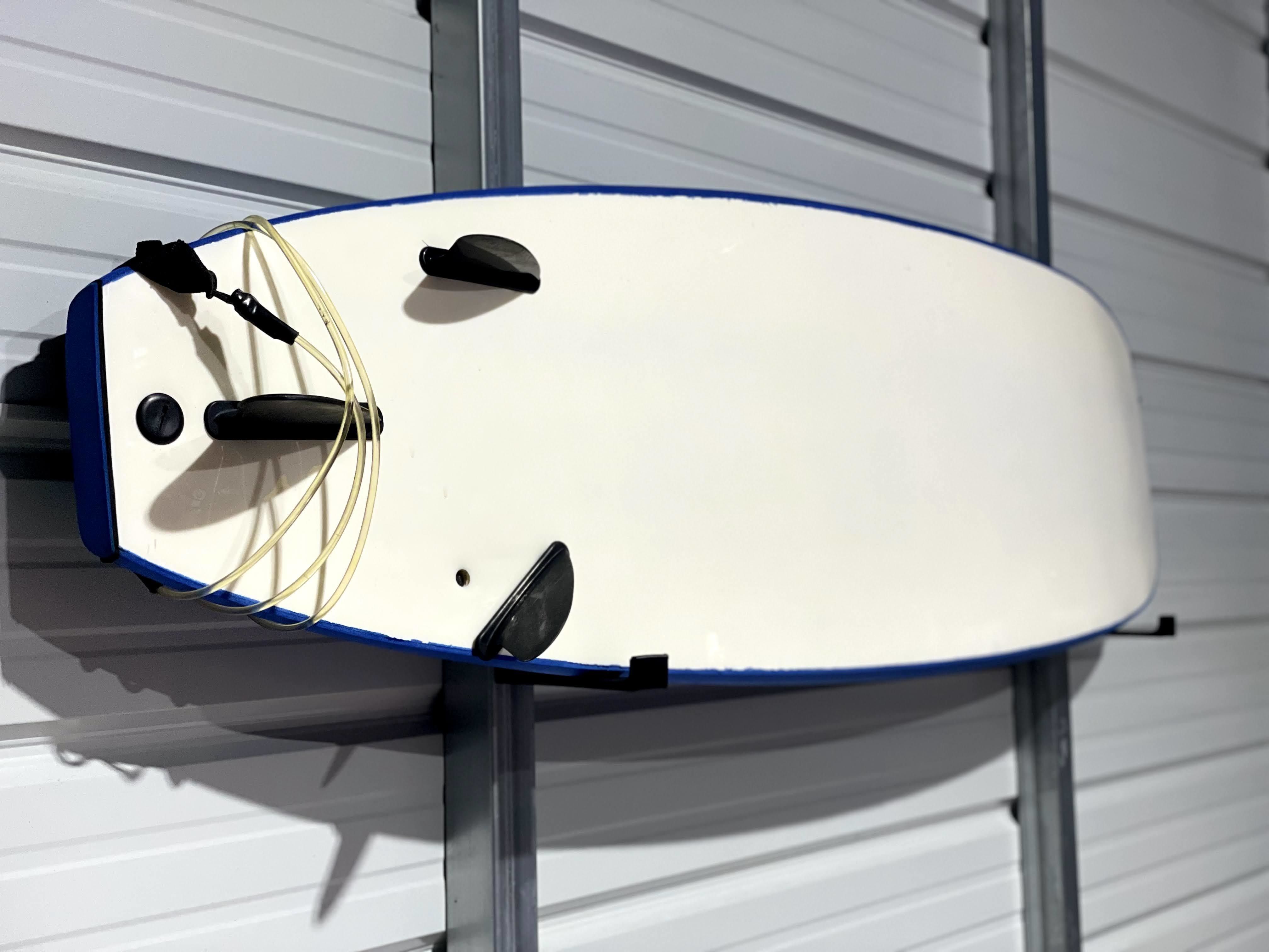 Surfboard Wall Mounted Rack  3D print model_2