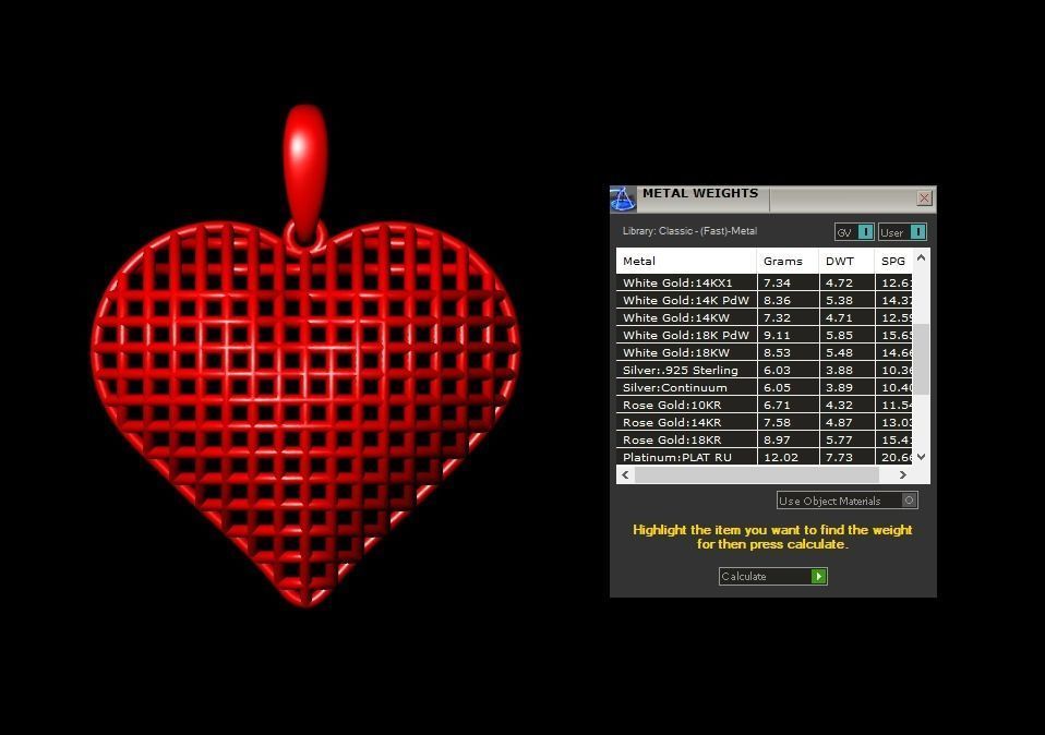 Pendant 544 3D print model_8