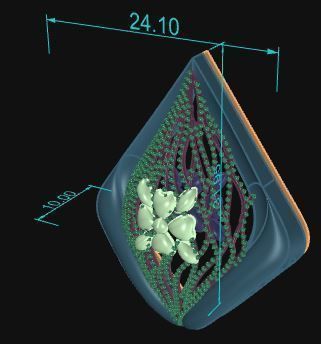Pendant 553 3D print model_8