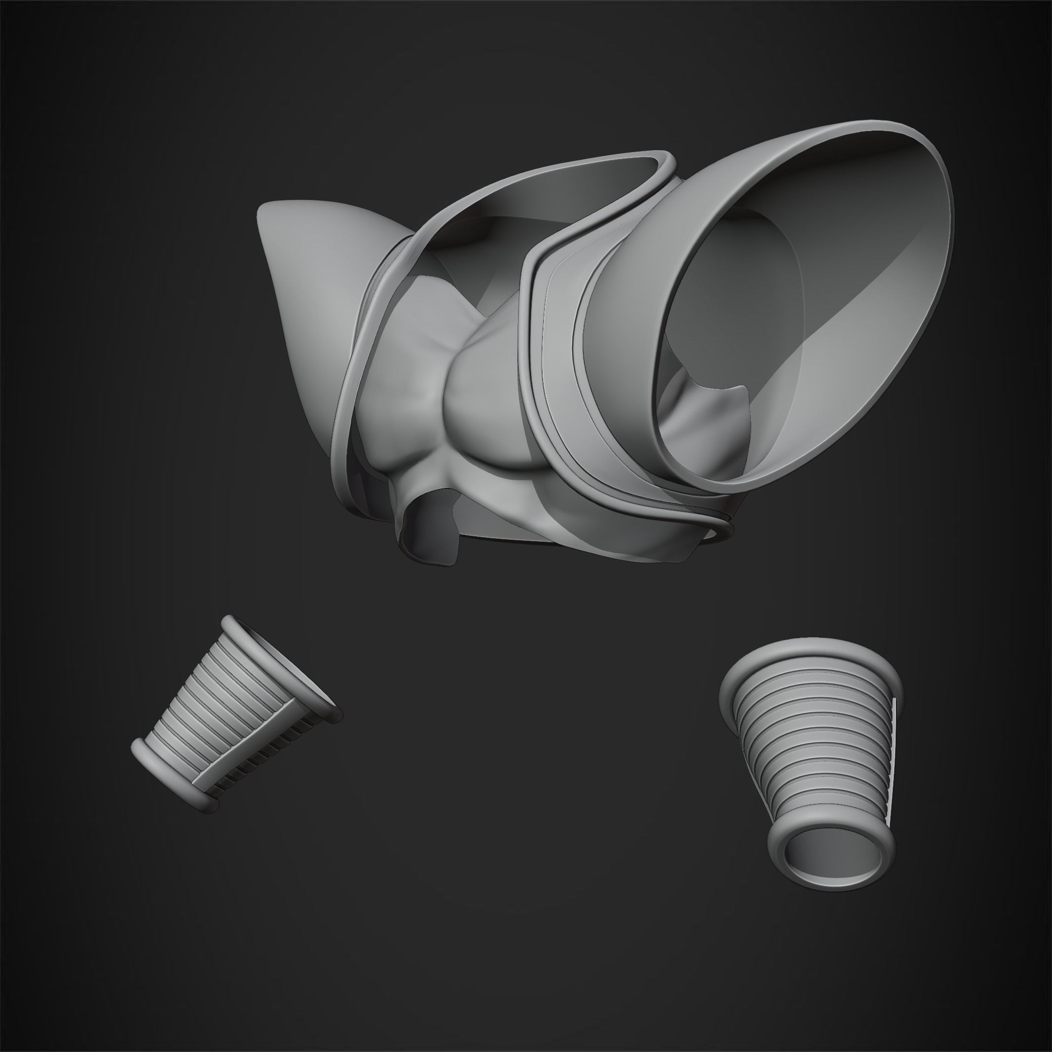 Dragon Ball Baby Vegeta Armor for Cosplay 3D print model_13