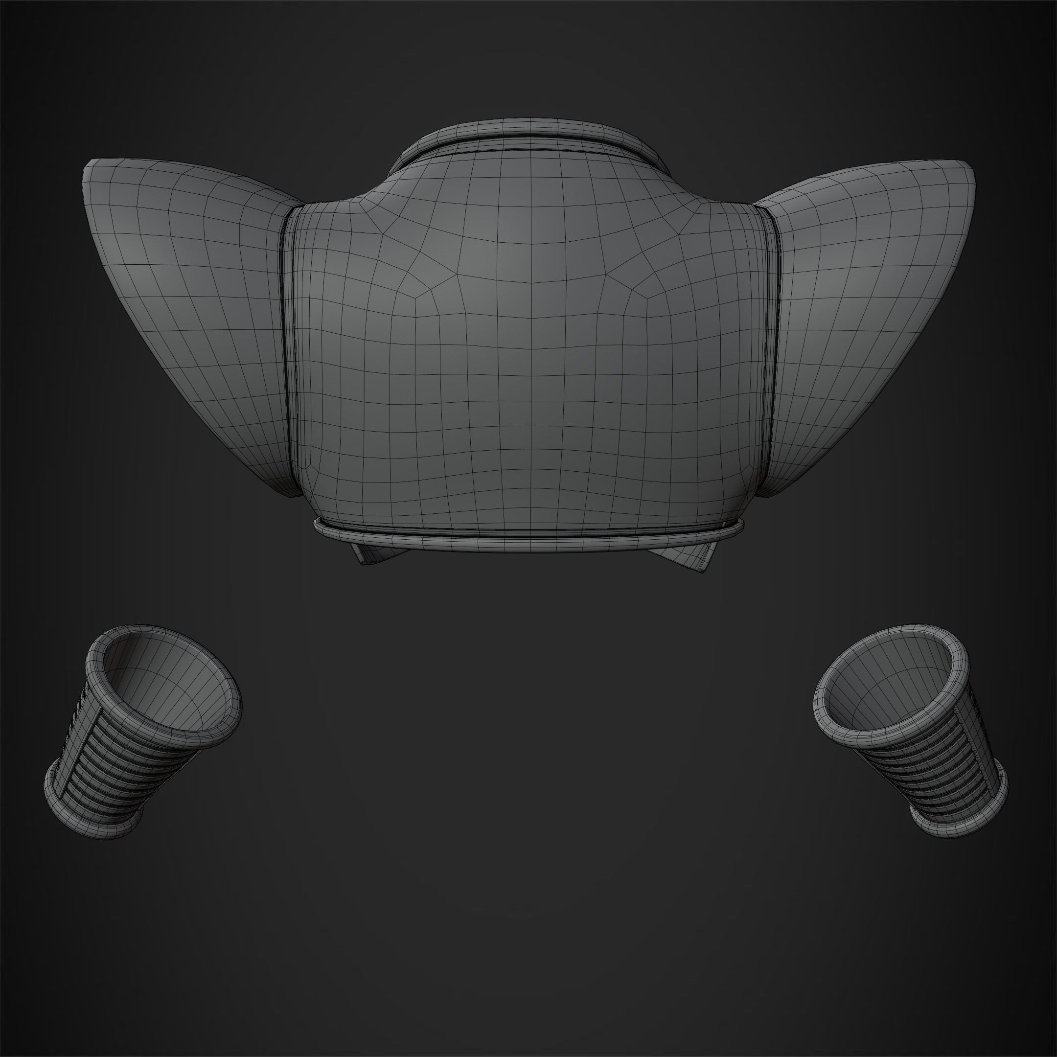 Dragon Ball Baby Vegeta Armor for Cosplay 3D print model_16