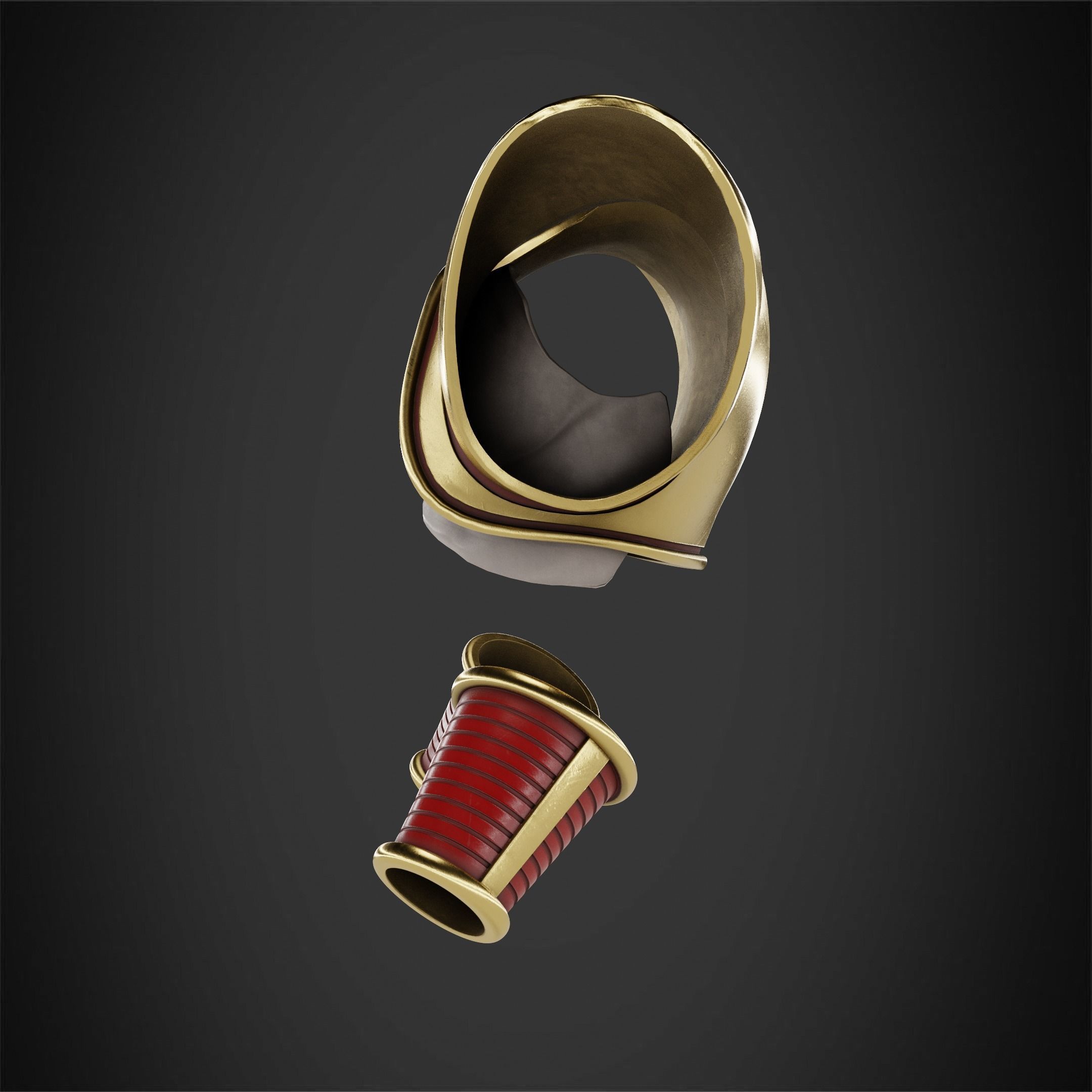 Dragon Ball Baby Vegeta Armor for Cosplay 3D print model_4