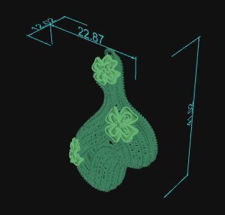 Pendant 594 3D print model_8