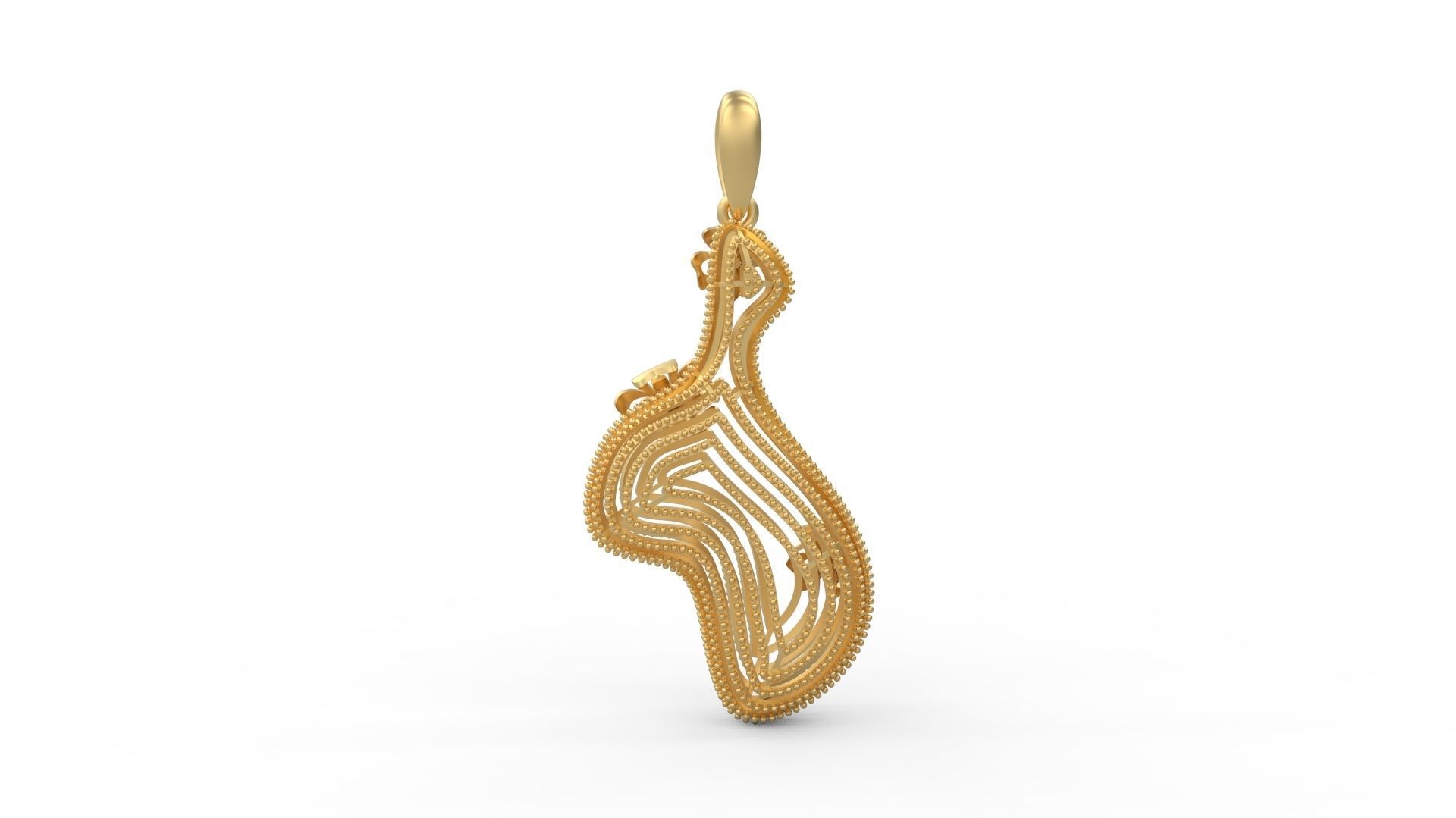 Pendant 594 3D print model_4