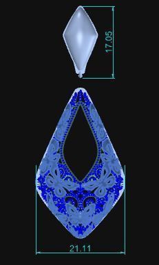 Pendant 541 3D print model_6