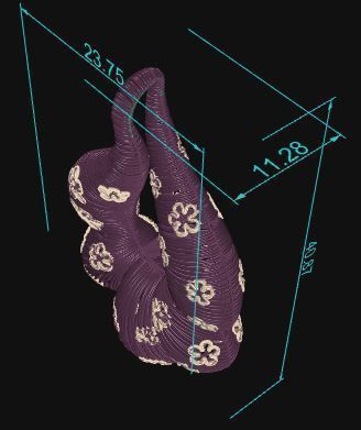 Pendant 539 3D print model_8