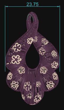 Pendant 539 3D print model_6