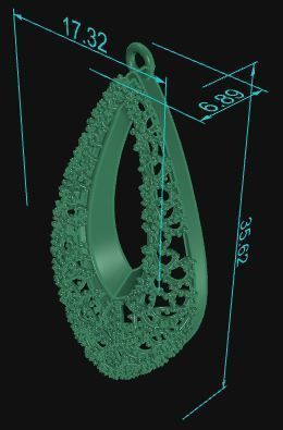 Pendant 579 3D print model_10