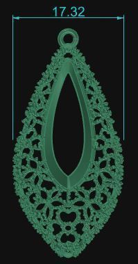 Pendant 579 3D print model_6