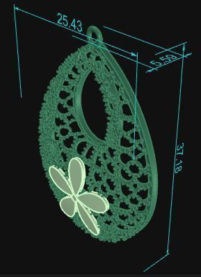 Pendant 580 3D print model_8