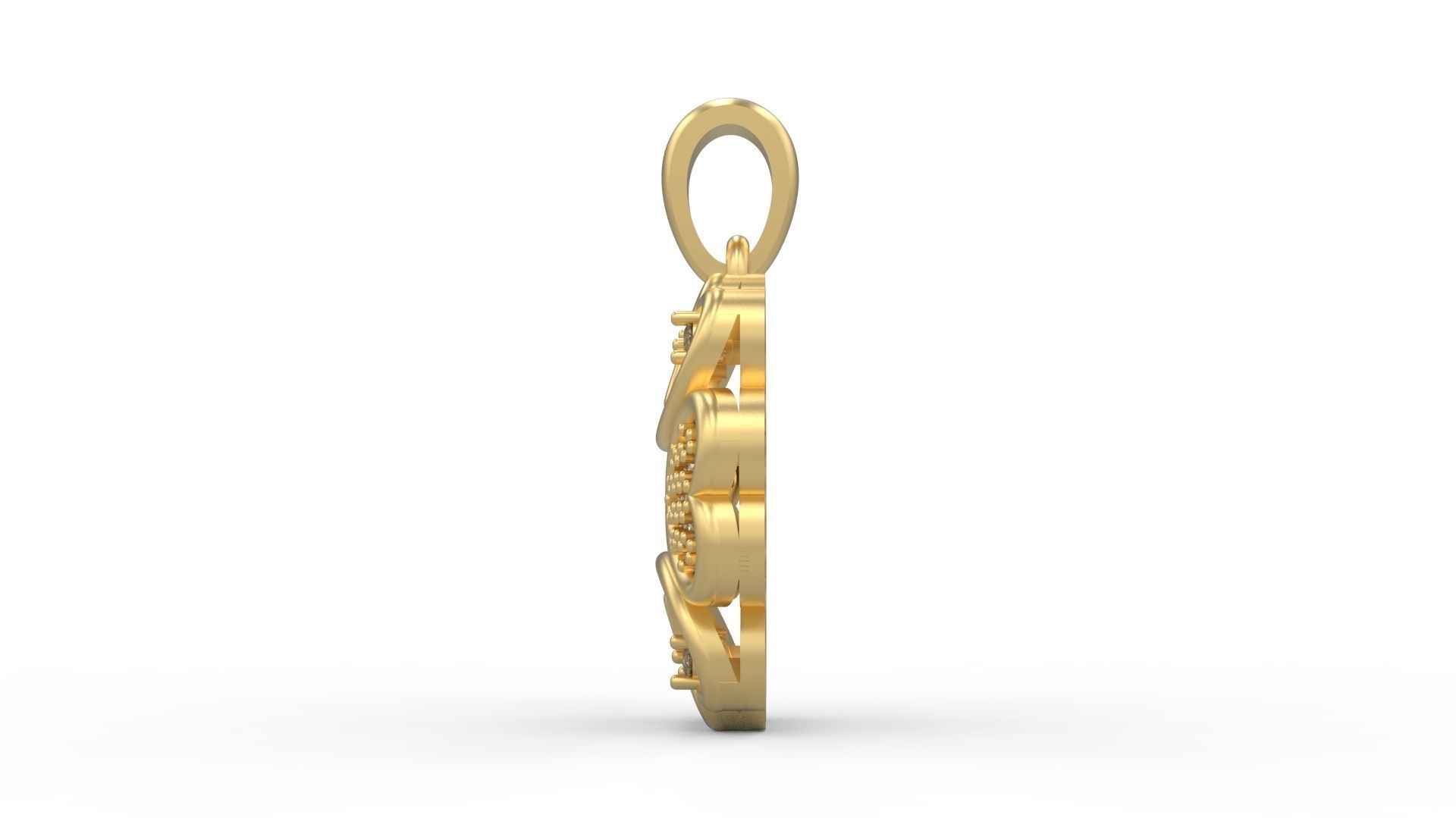 Pendant 527 3D print model_2