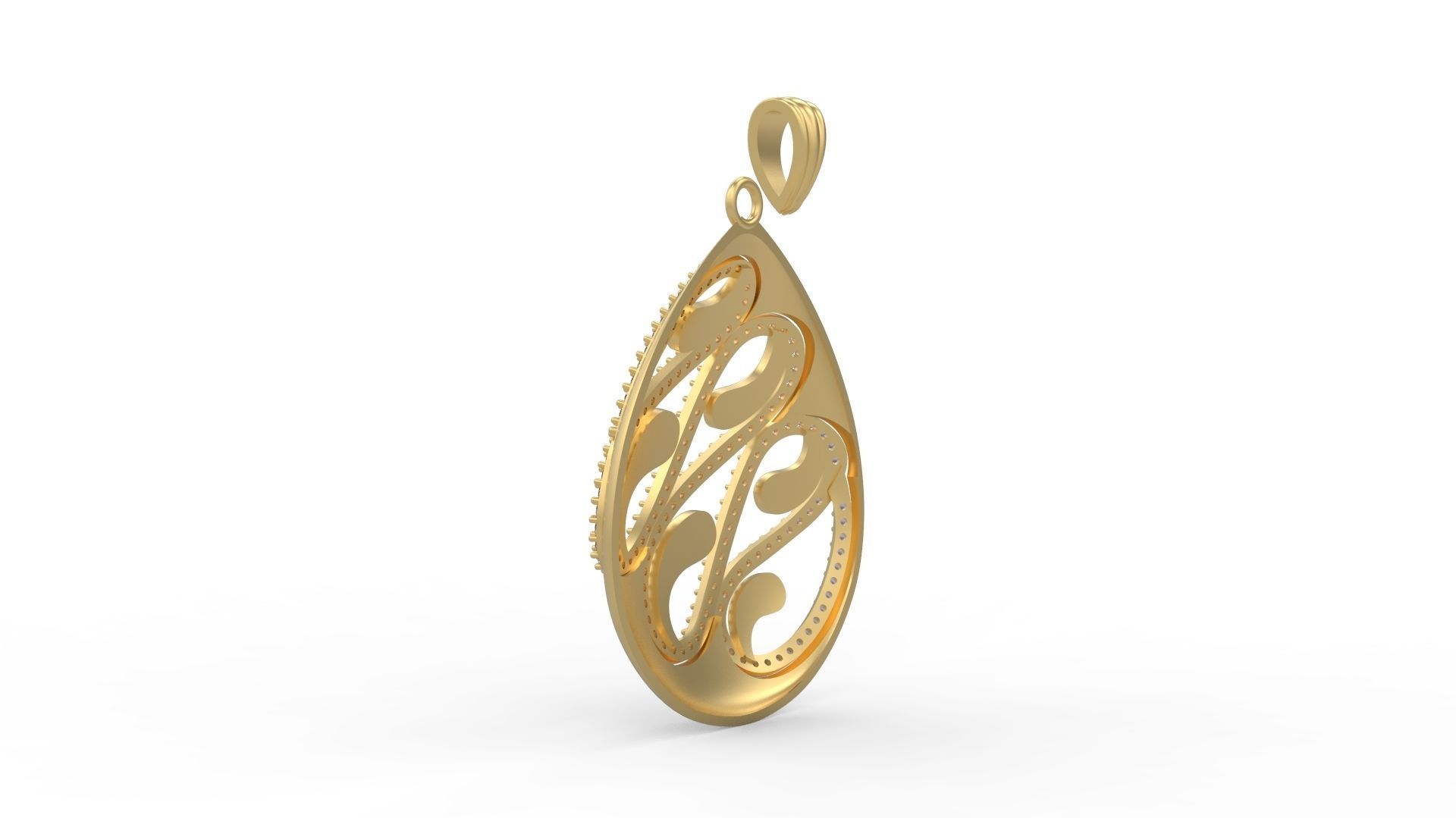 Pendant 519 3D print model_3