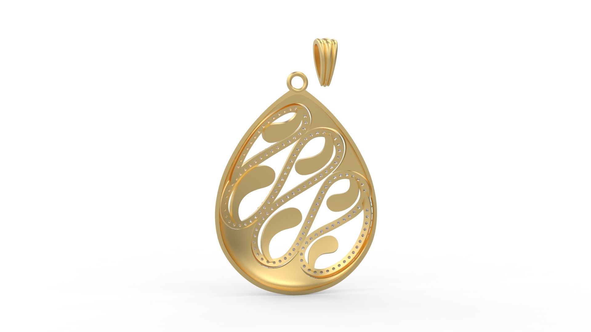 Pendant 519 3D print model_4