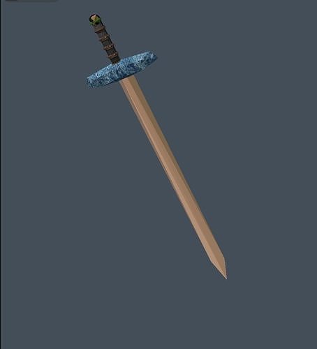 Sword 3D model