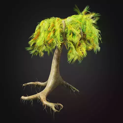 Alien tree 3D model
