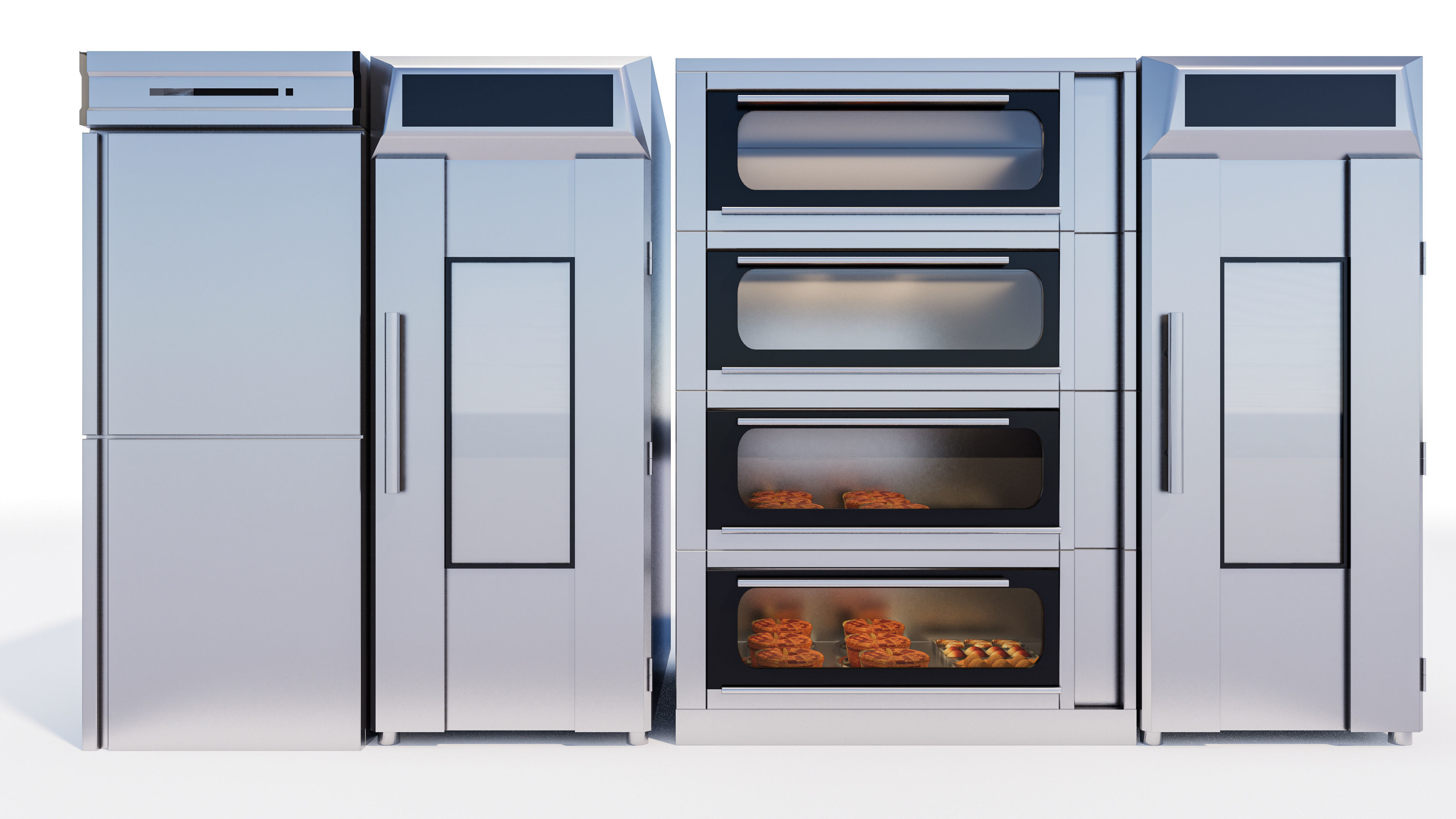 bakery baking ovens 3D model_5
