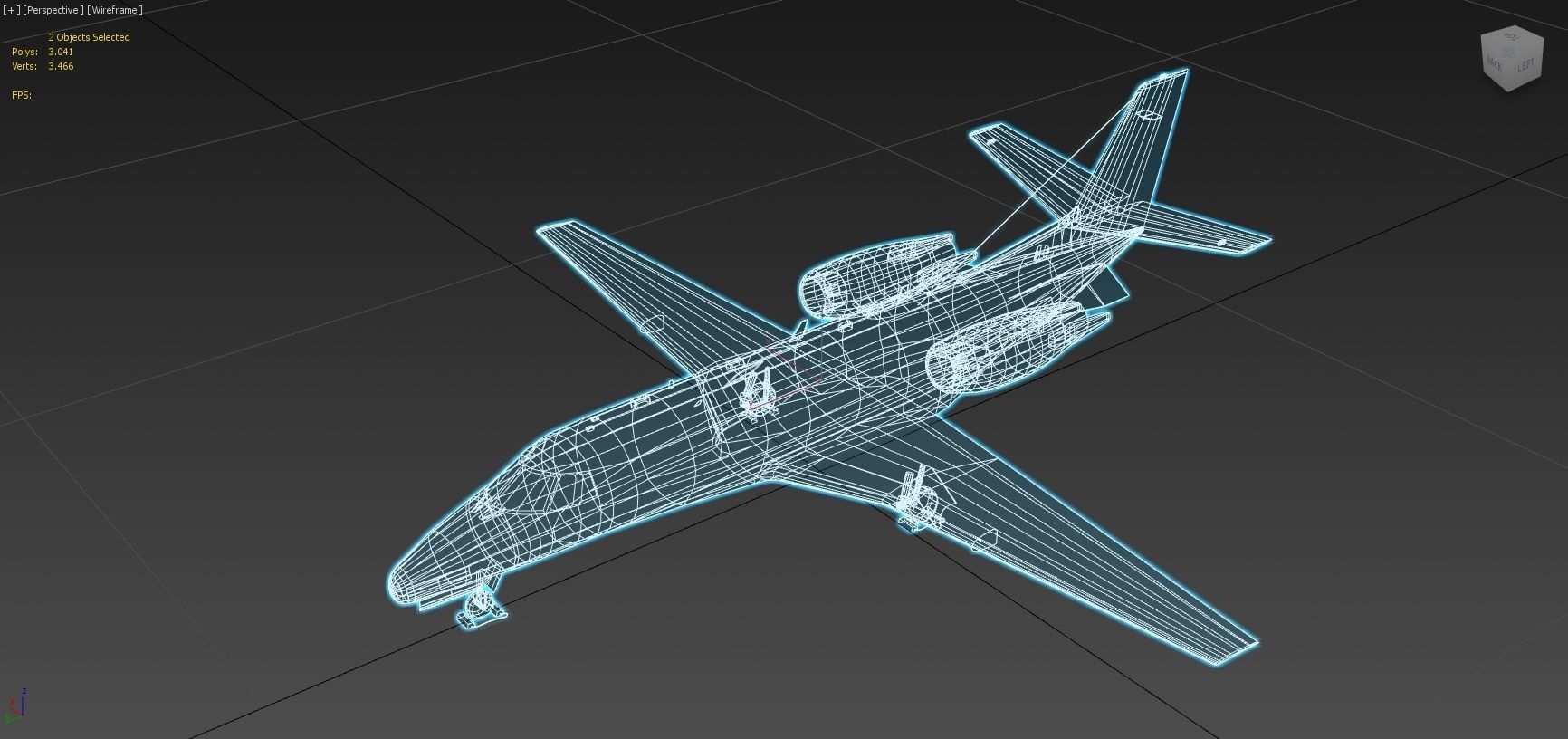 Citation Excel XLS Low Poly 6 livery Low-poly 3D model_10