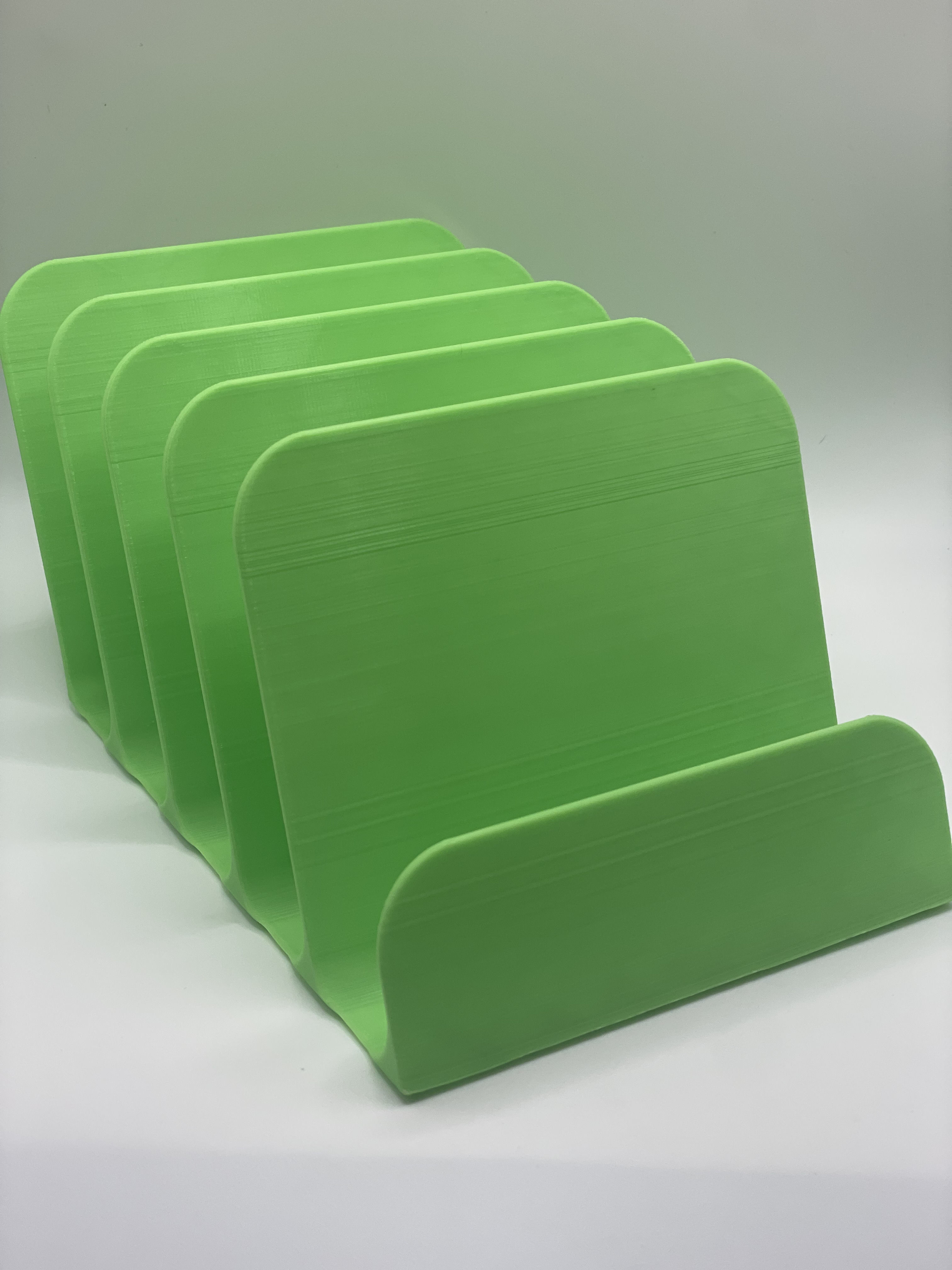 Phone and Battery Bank Organizer 3D print model_4