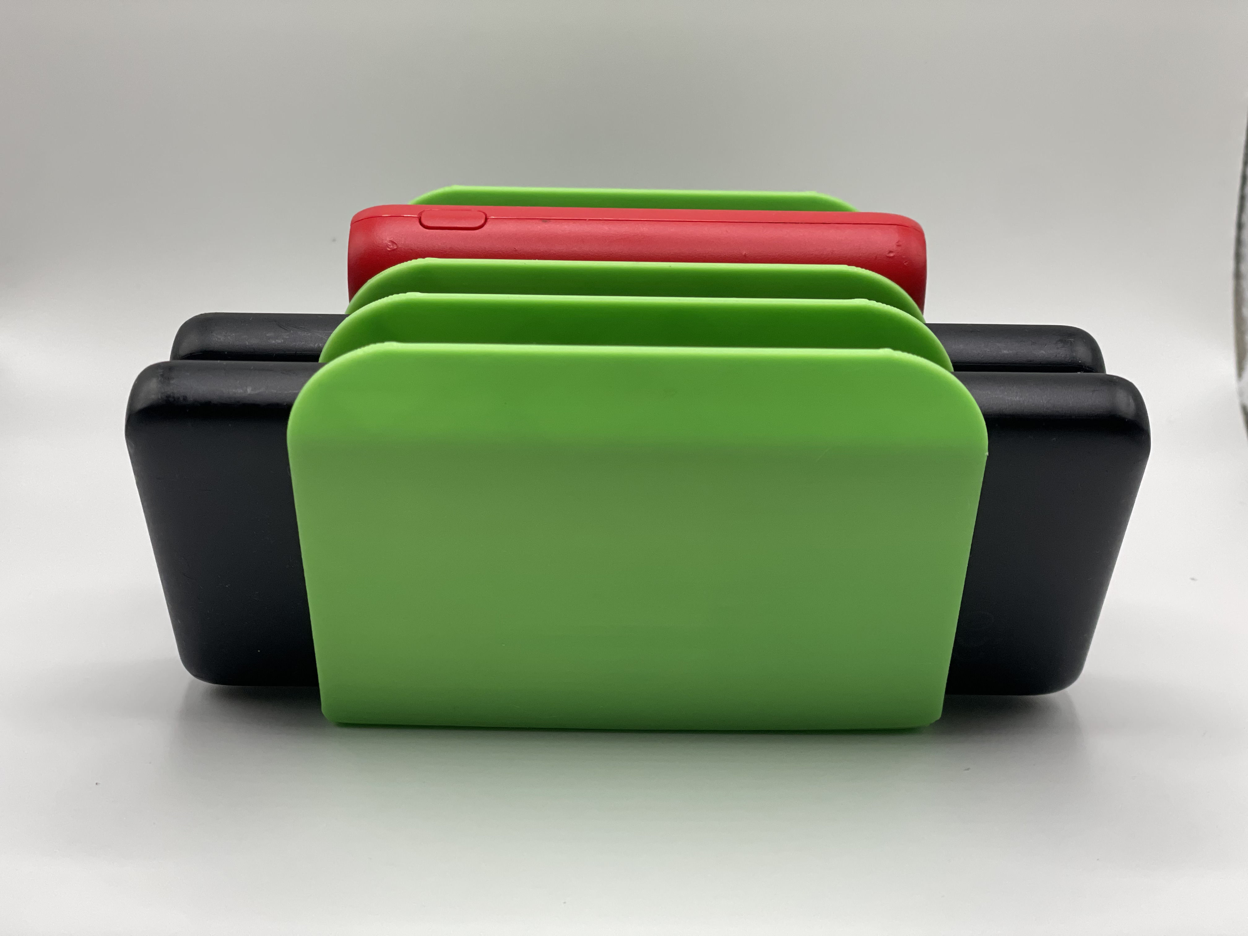 Phone and Battery Bank Organizer 3D print model_1