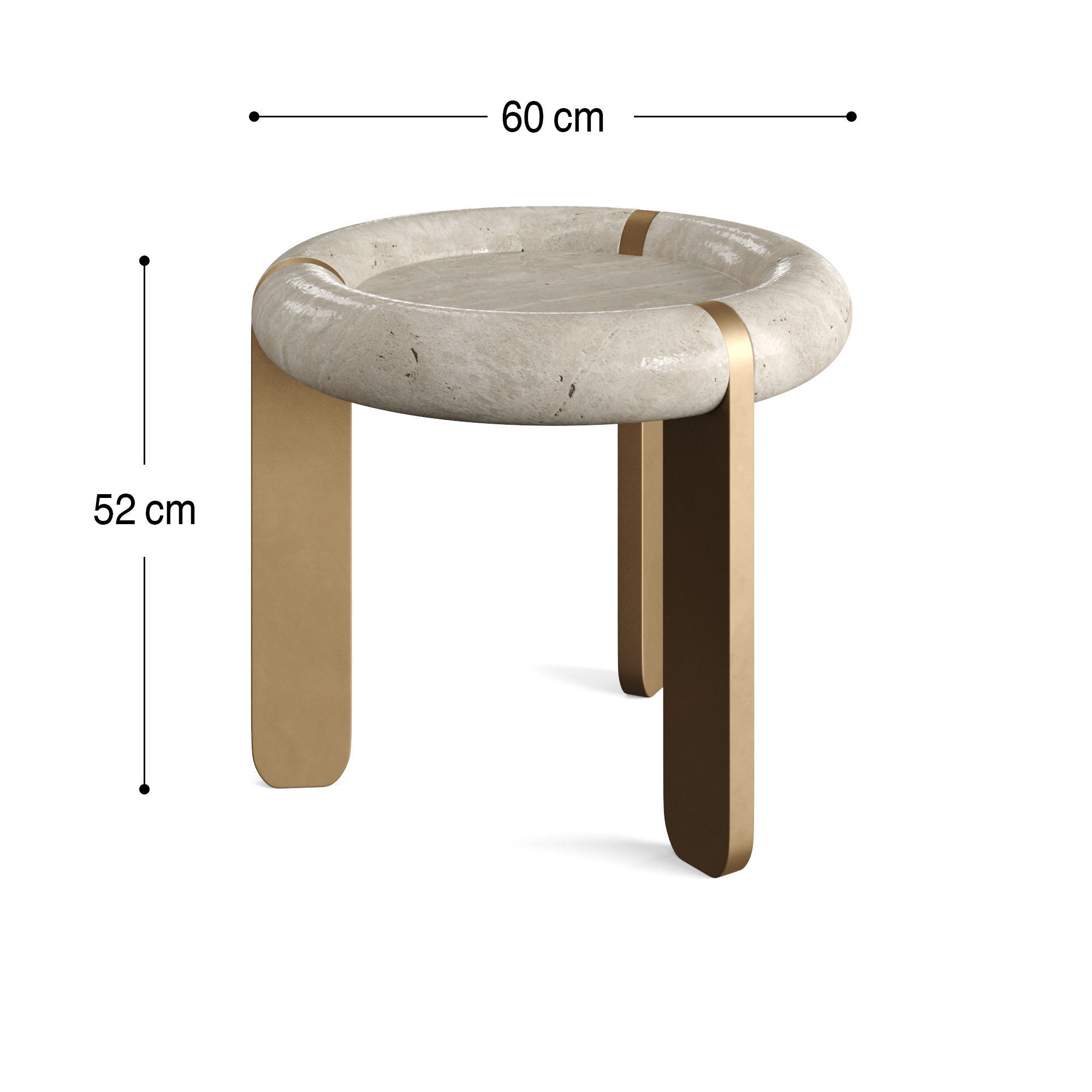 Madou coffee table by Enne 3D model_4