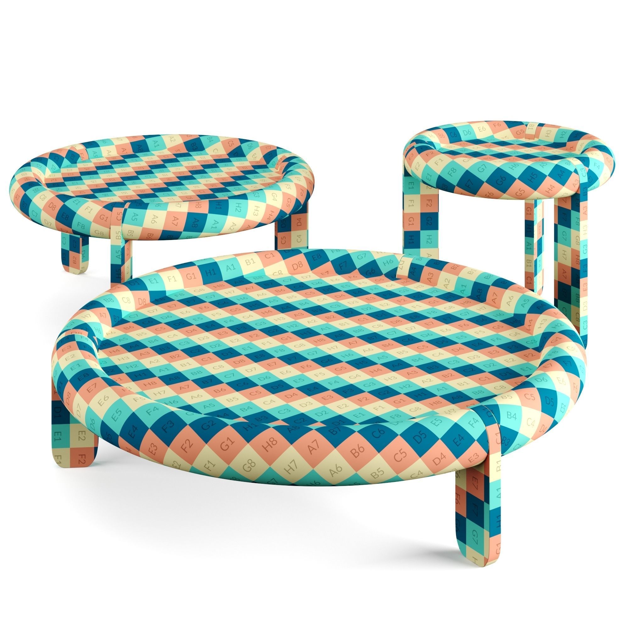 Madou coffee table by Enne 3D model_2