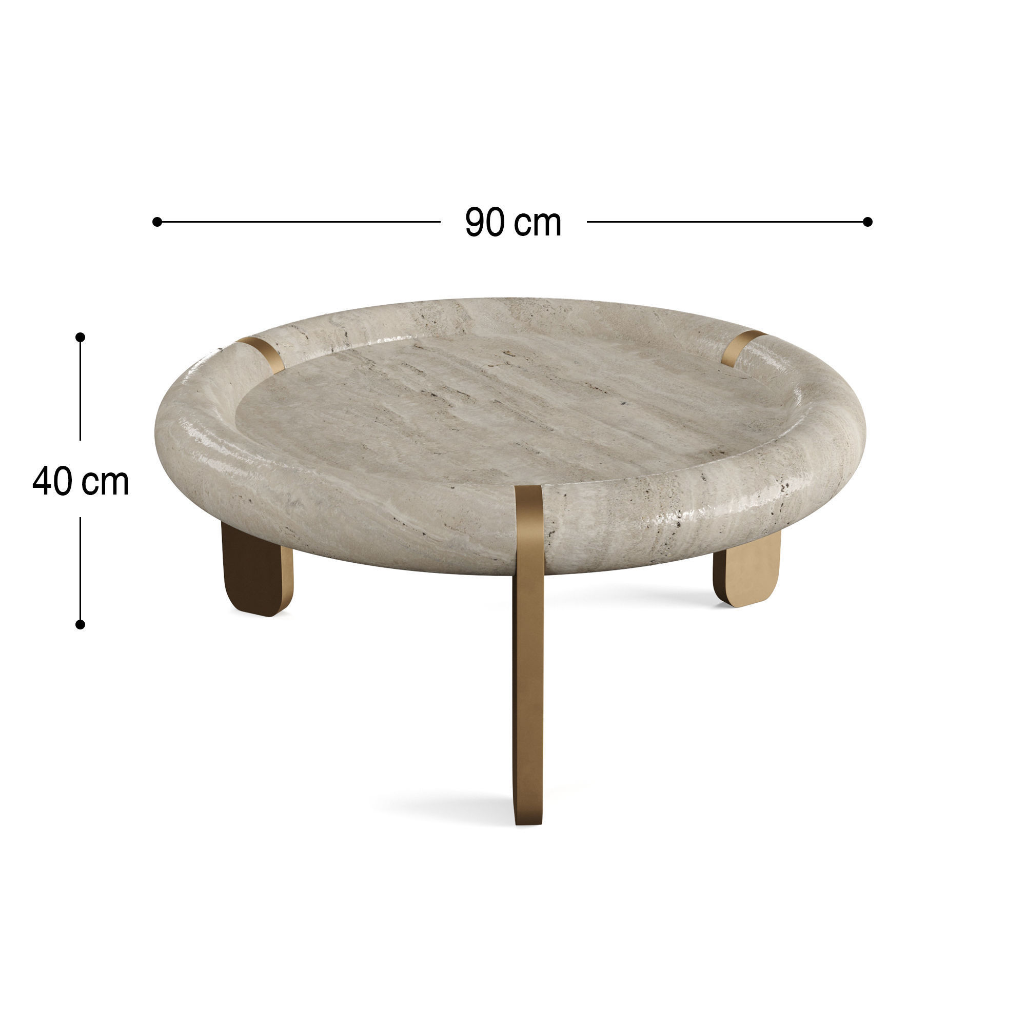 Madou coffee table by Enne 3D model_5