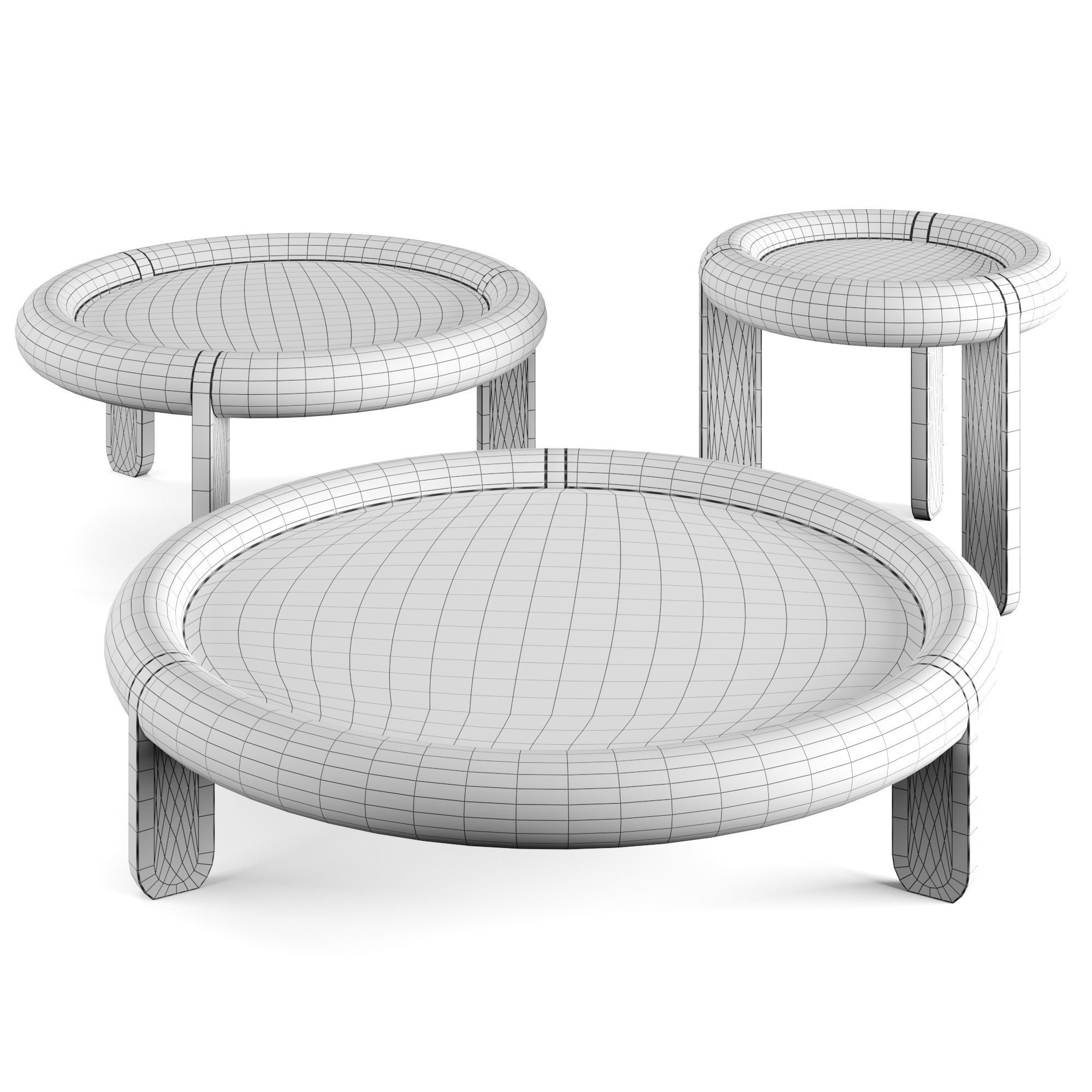 Madou coffee table by Enne 3D model_1