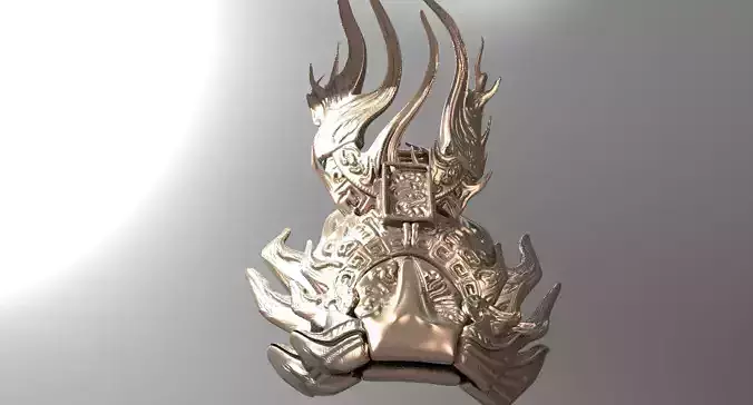 Aztec Crown statue 3 