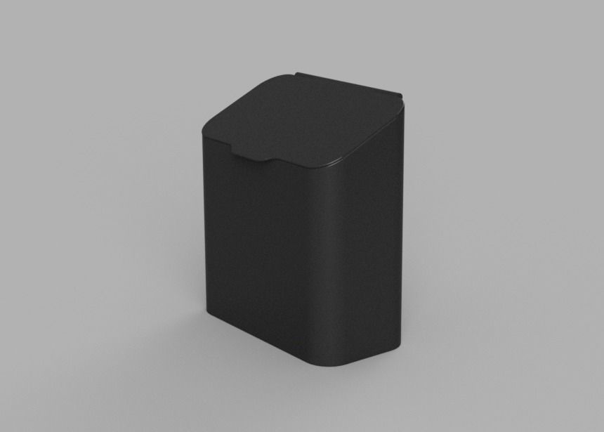 Car Back Seat Trash Can 3D print model_2