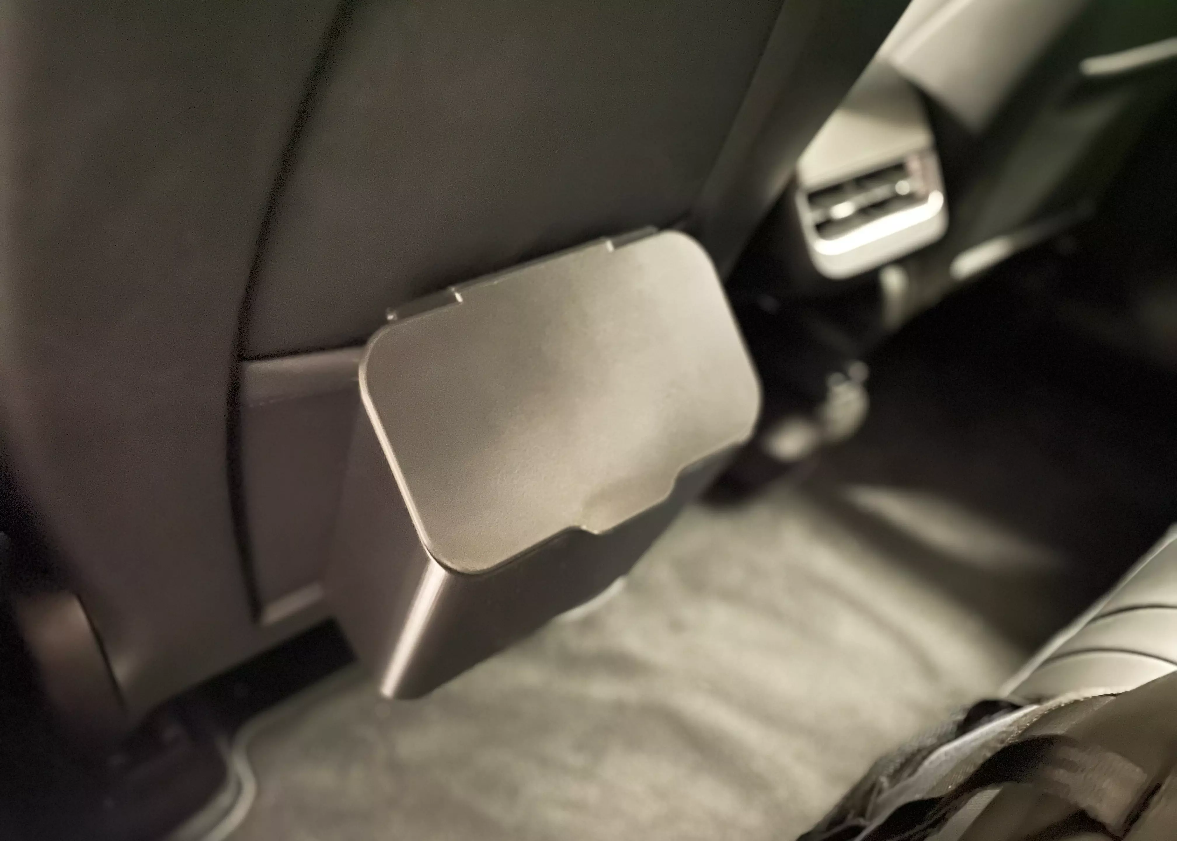 Car Back Seat Trash Can 3D print model_0