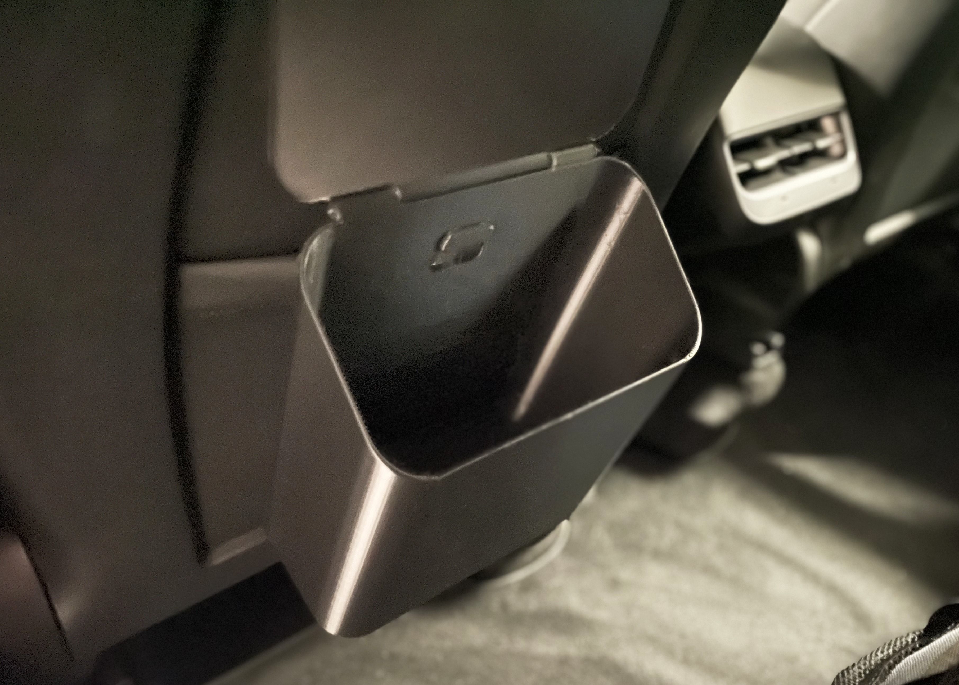 Car Back Seat Trash Can 3D print model_1