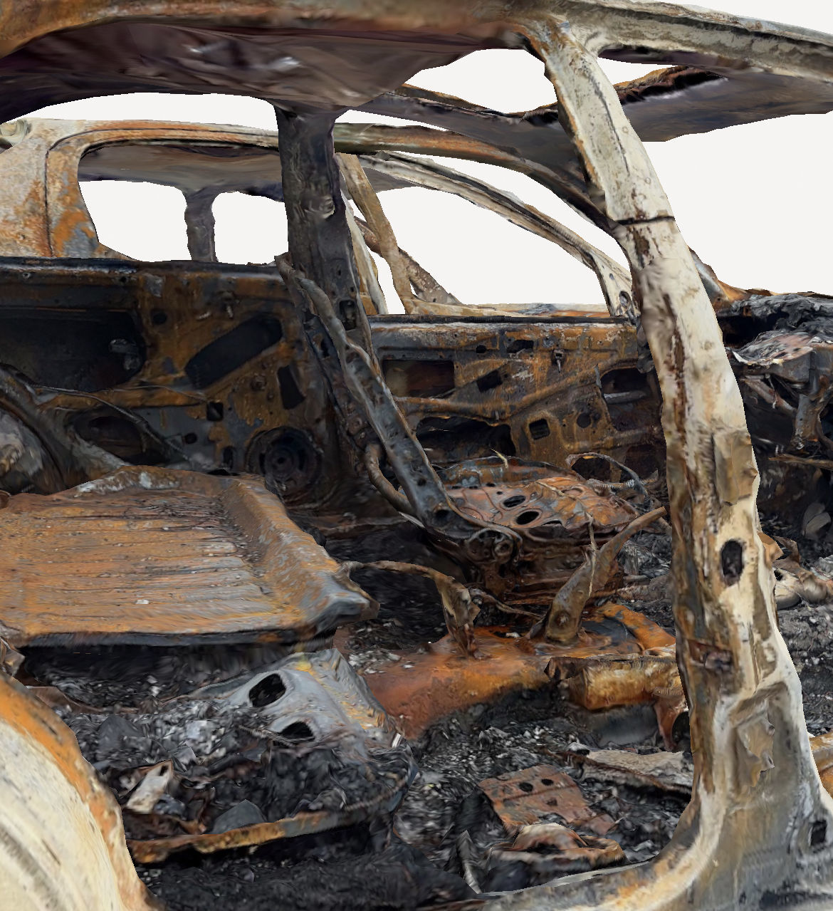 Burned Cars 3D print model_12