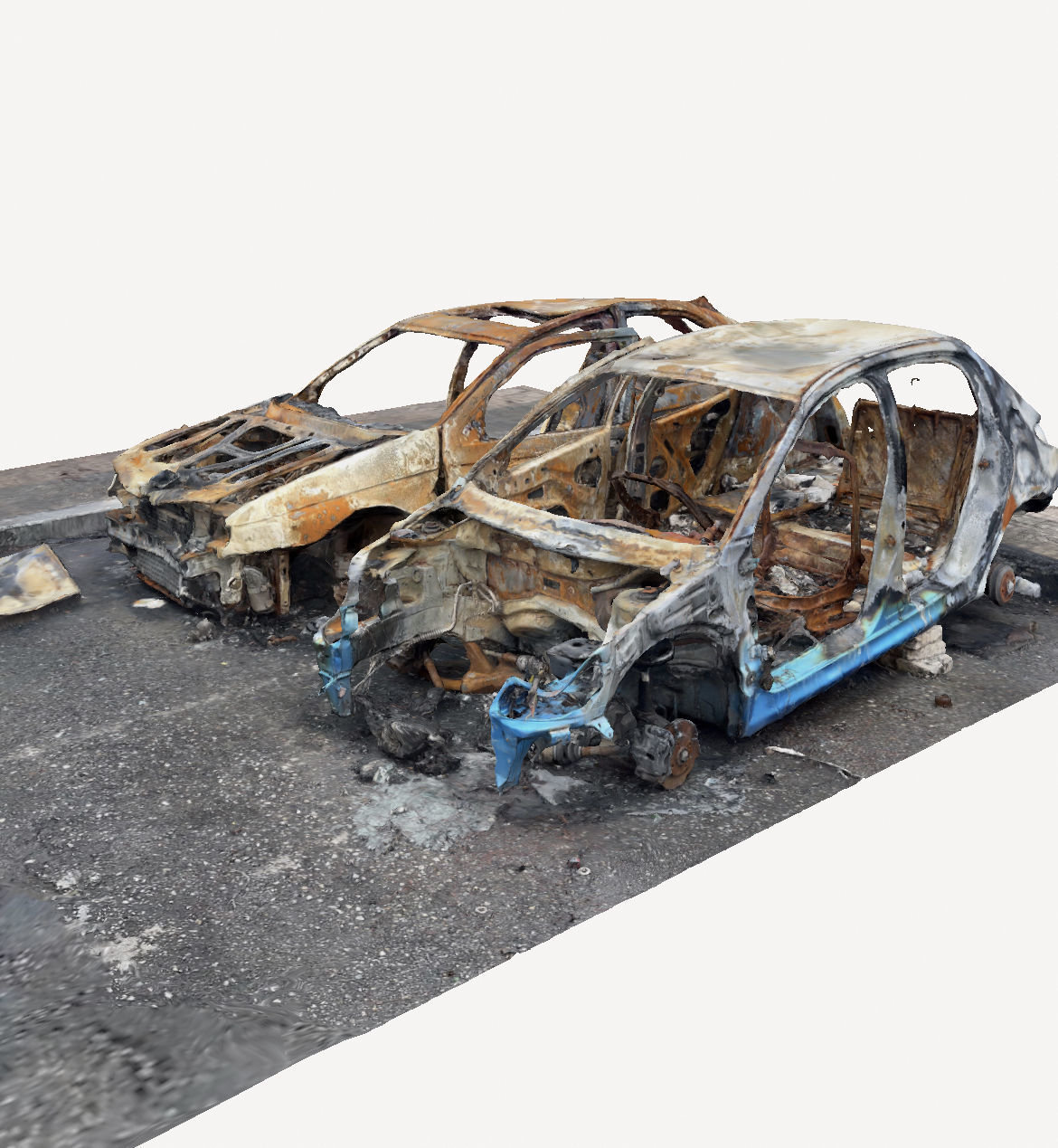 Burned Cars 3D print model_6
