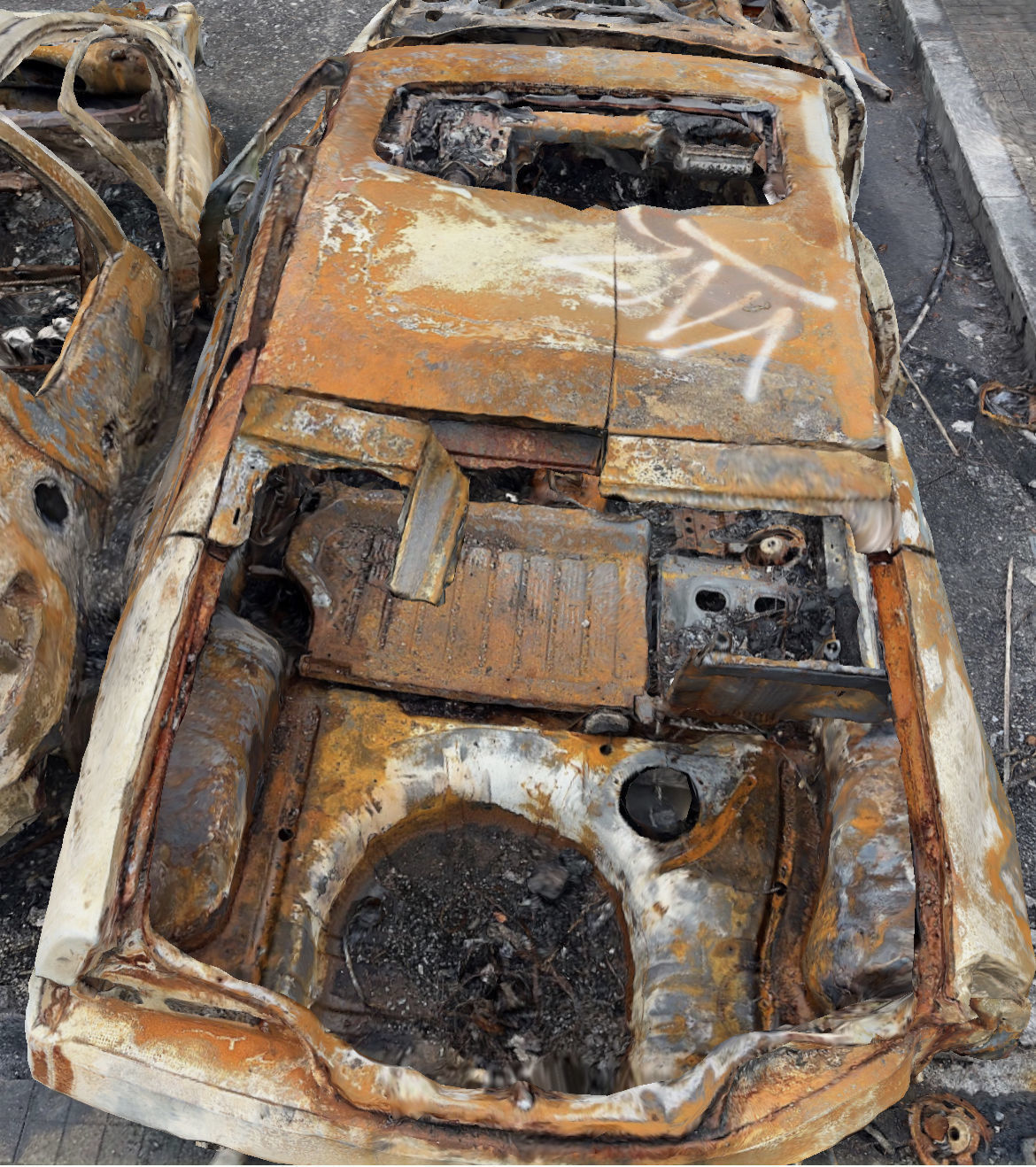 Burned Cars 3D print model_10