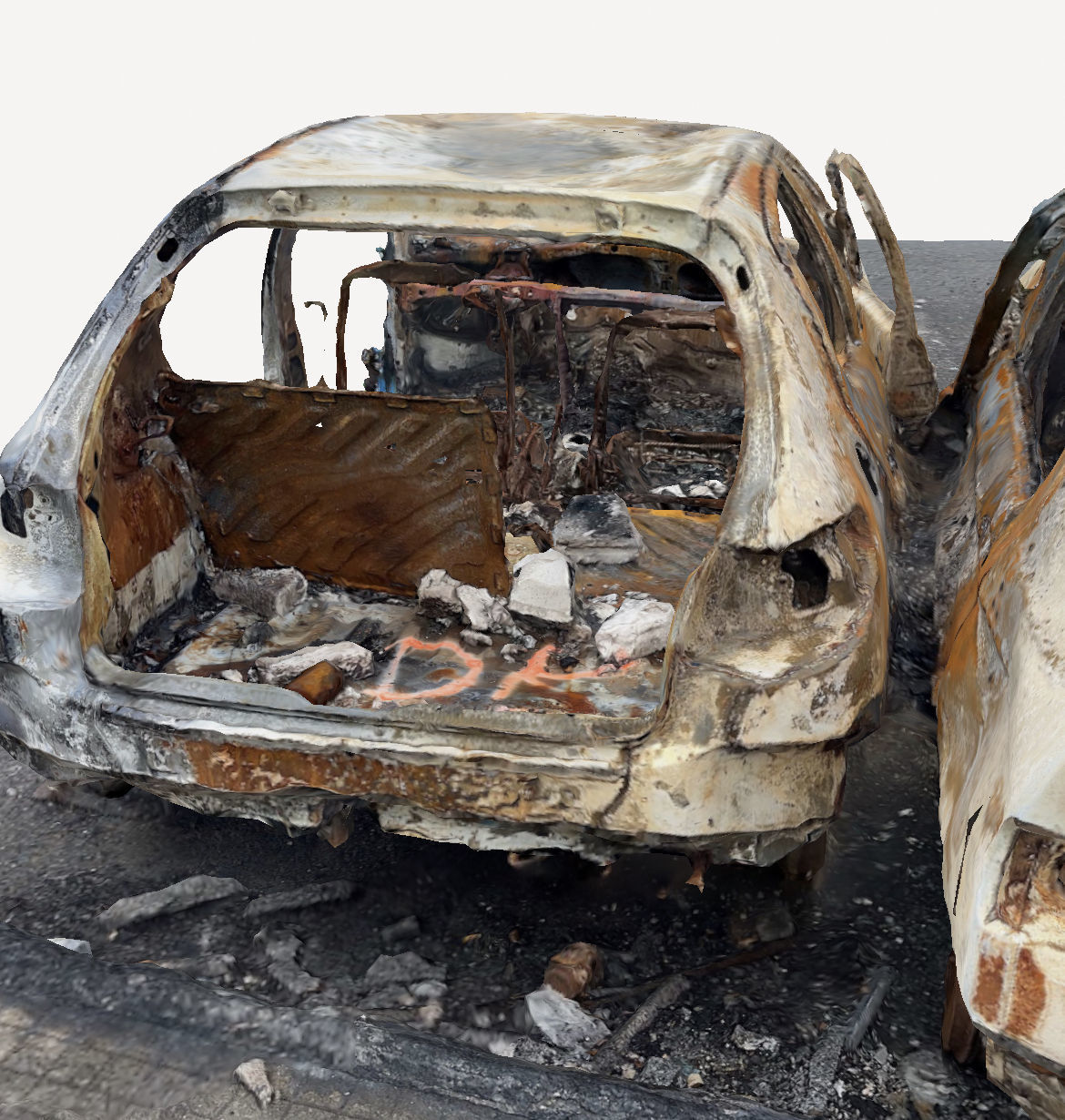 Burned Cars 3D print model_5
