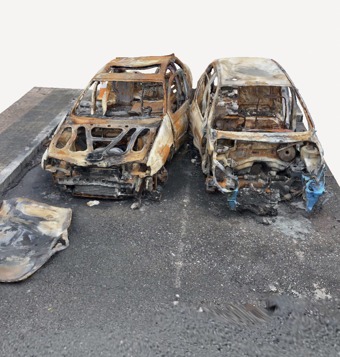 Burned Cars 3D print model_13