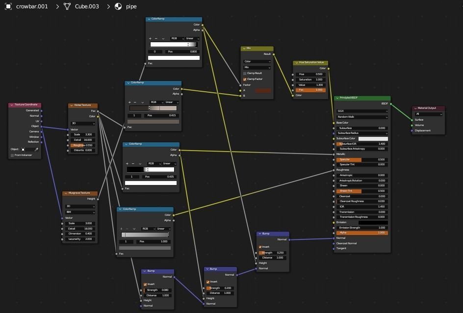 Coilgun Sci-fi Cannon Lowpoly Gameready PBR Textures Low-poly 3D model_7