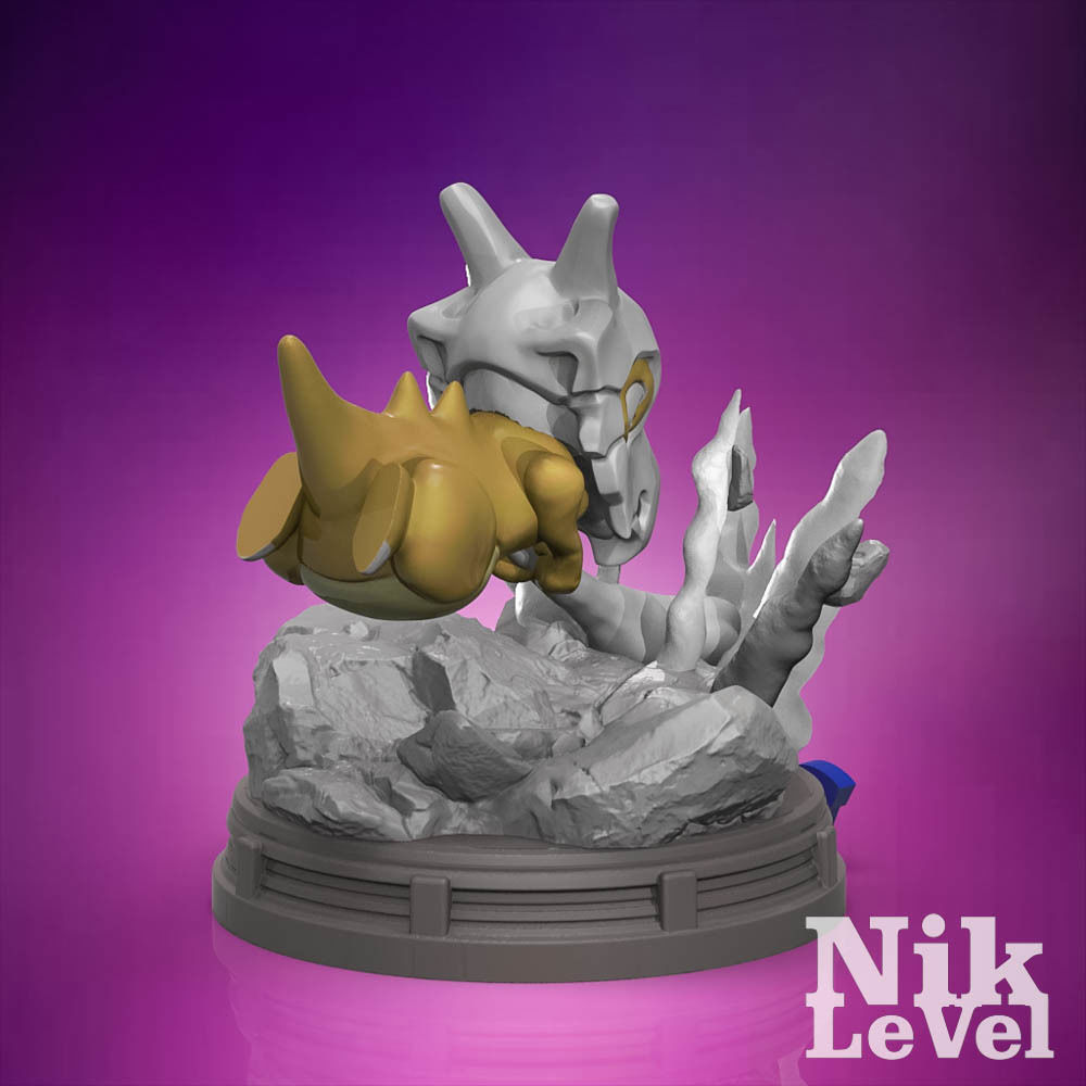 Cubone Pokemon 3D Printable 3D model 3D printable | CGTrader