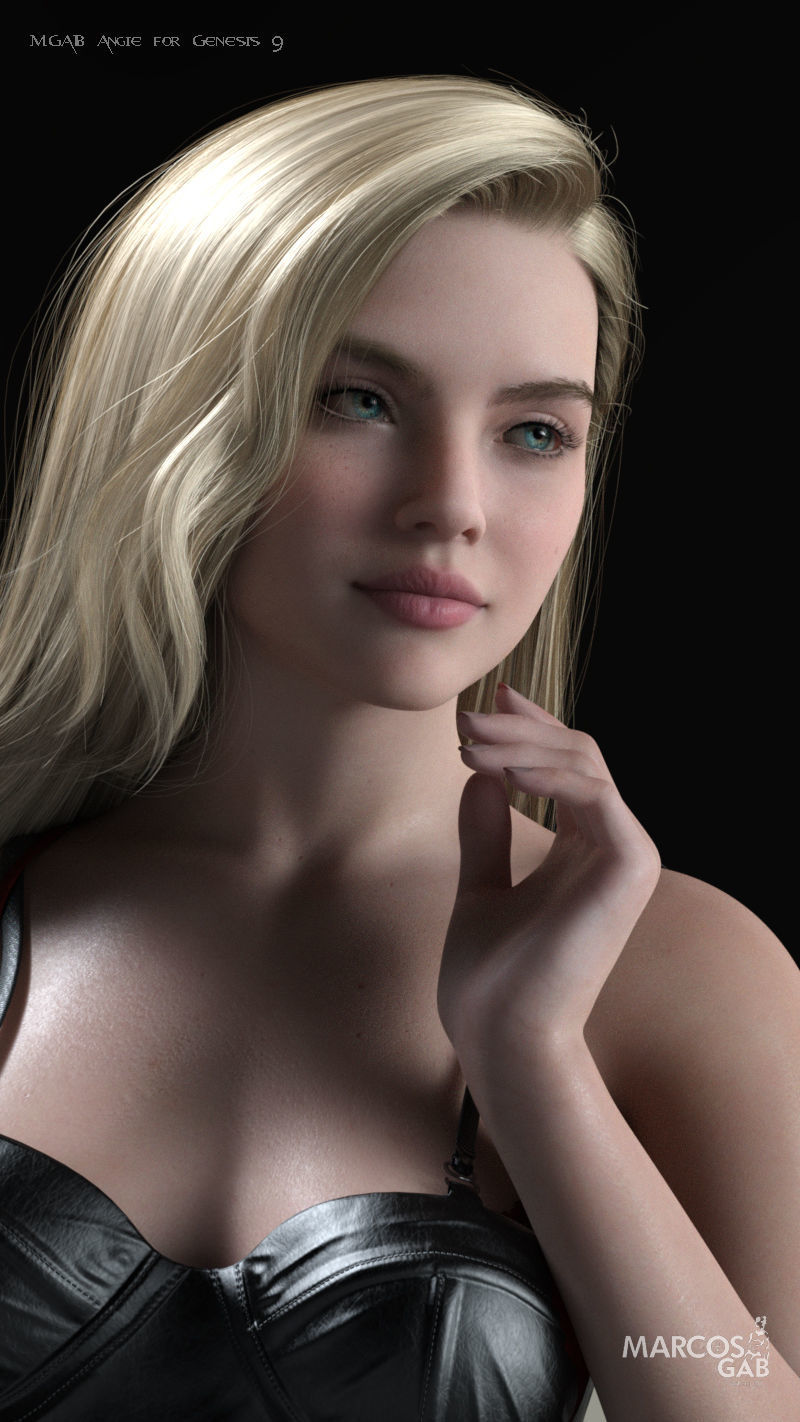 MGAB Angie for Genesis 9 3D model_19