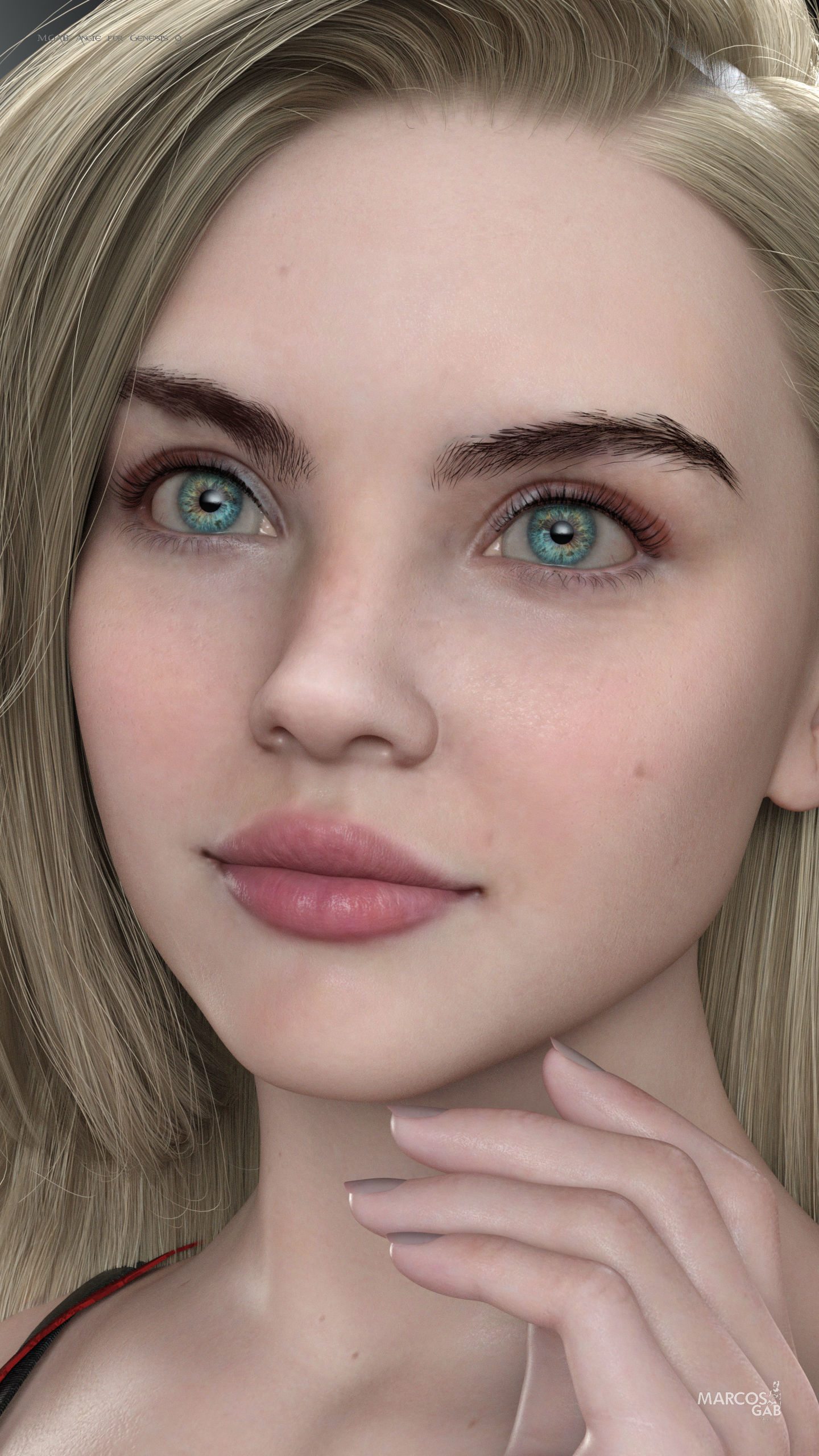 MGAB Angie for Genesis 9 3D model_1
