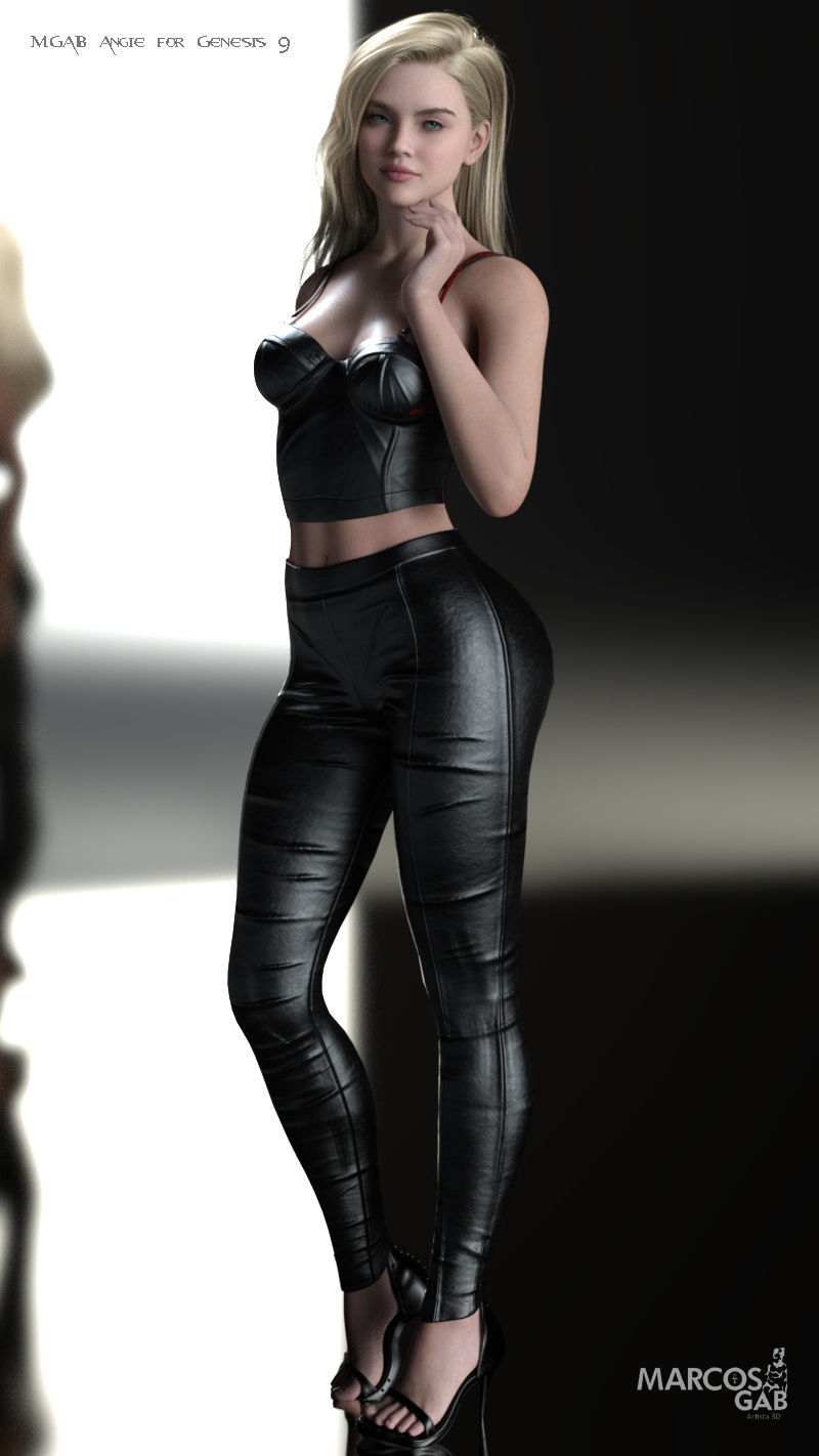 MGAB Angie for Genesis 9 3D model_21