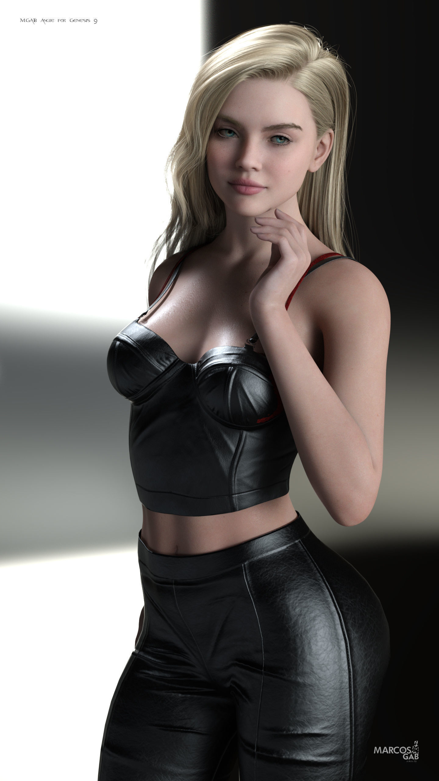 MGAB Angie for Genesis 9 3D model_4