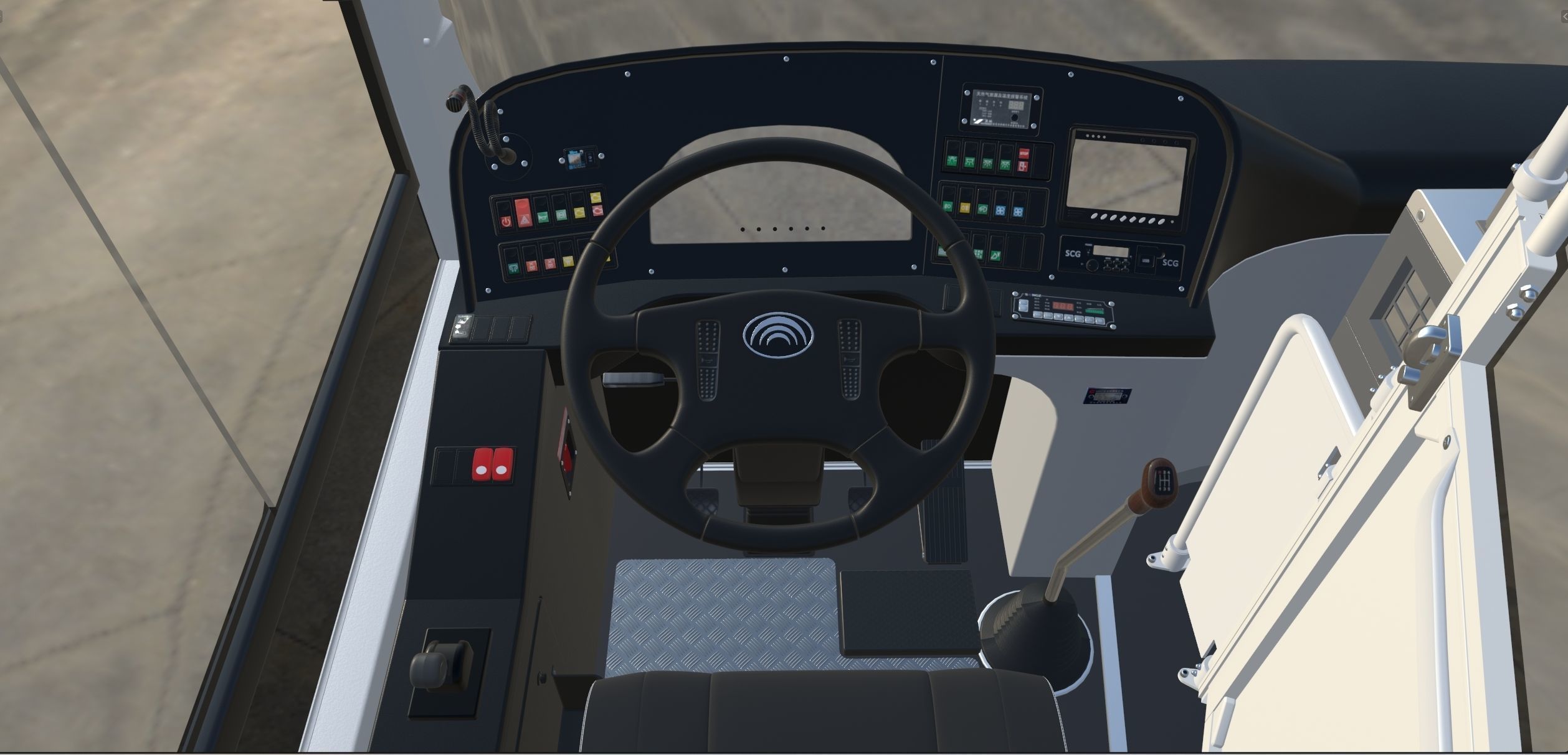 YUTONG ZK6125HNG2 bus 3D model_37