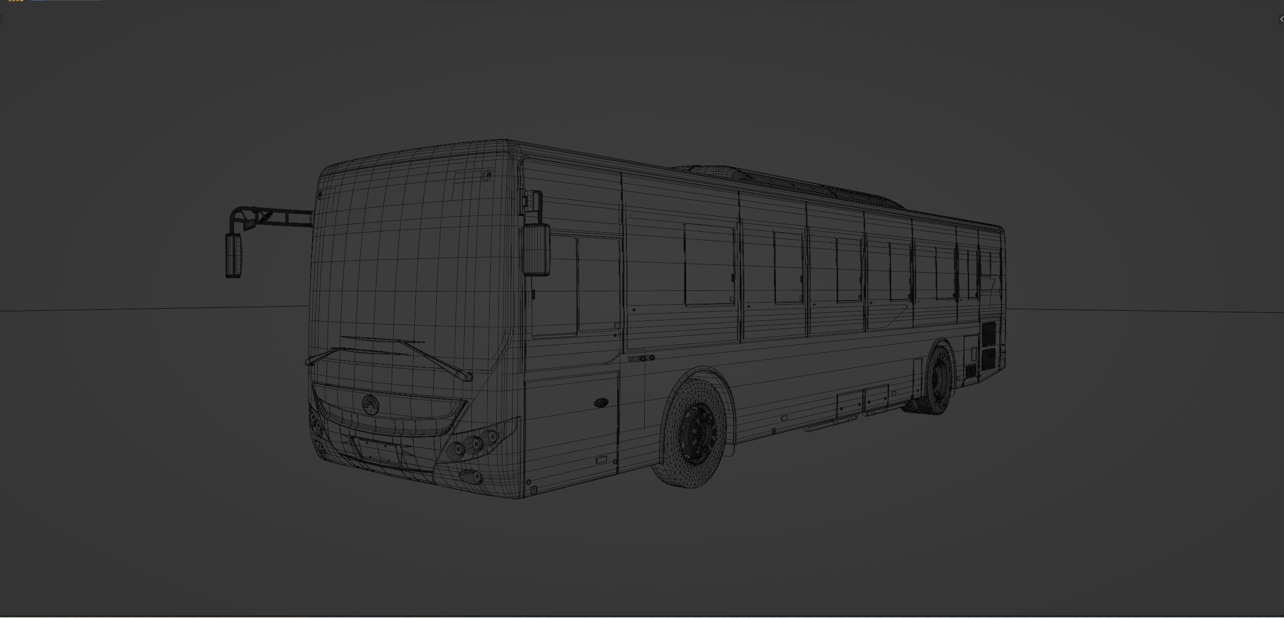 YUTONG ZK6125HNG2 bus 3D model_43