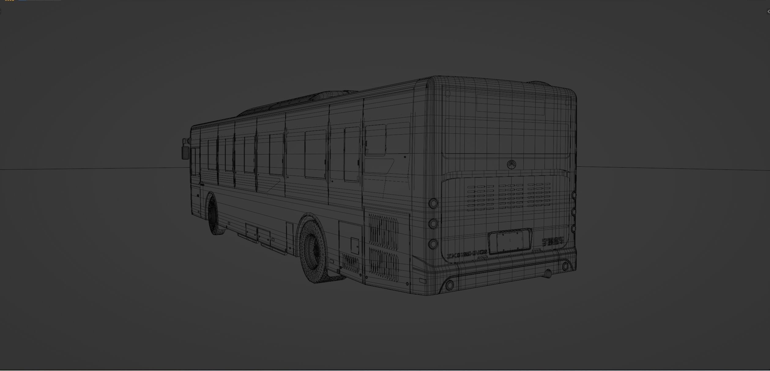 YUTONG ZK6125HNG2 bus 3D model_42