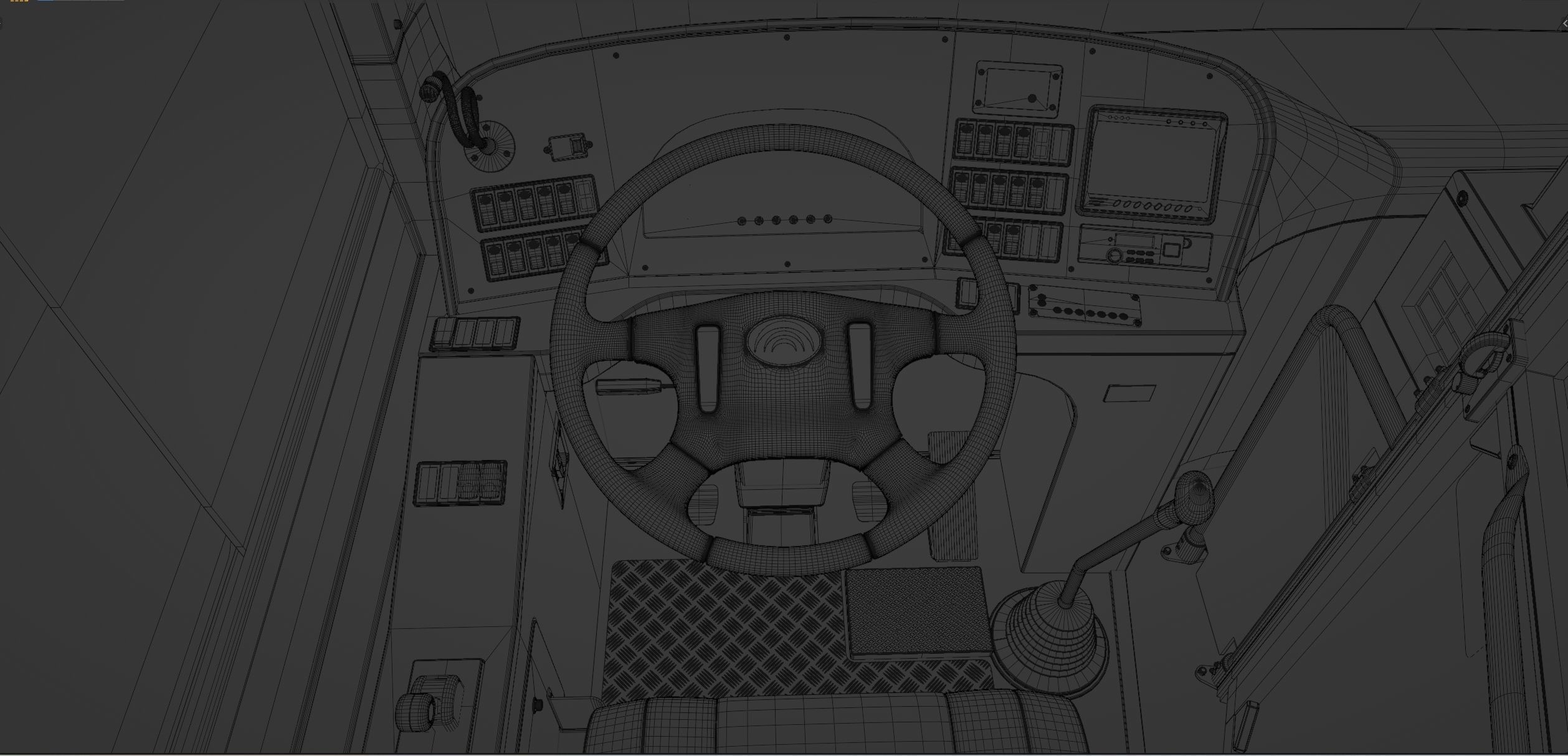 YUTONG ZK6125HNG2 bus 3D model_46